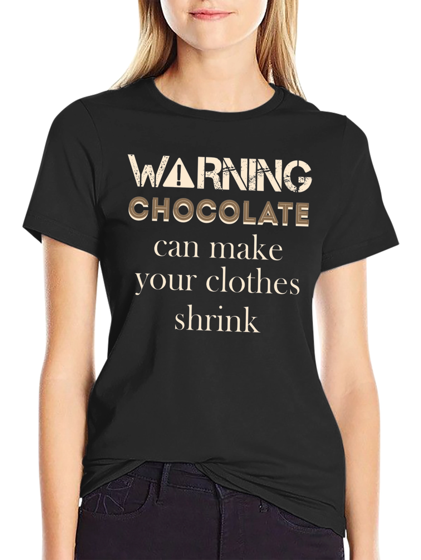 Funny Chocolate Warning T-Shirt