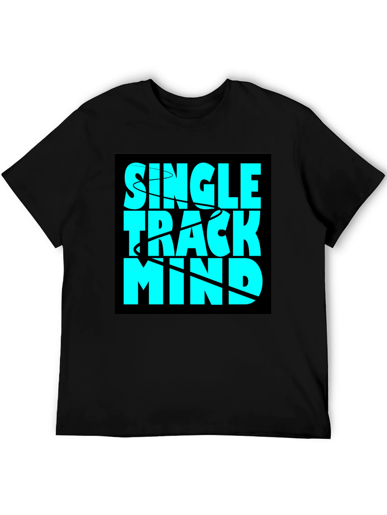 Single Track Mind Graphic T-Shirt