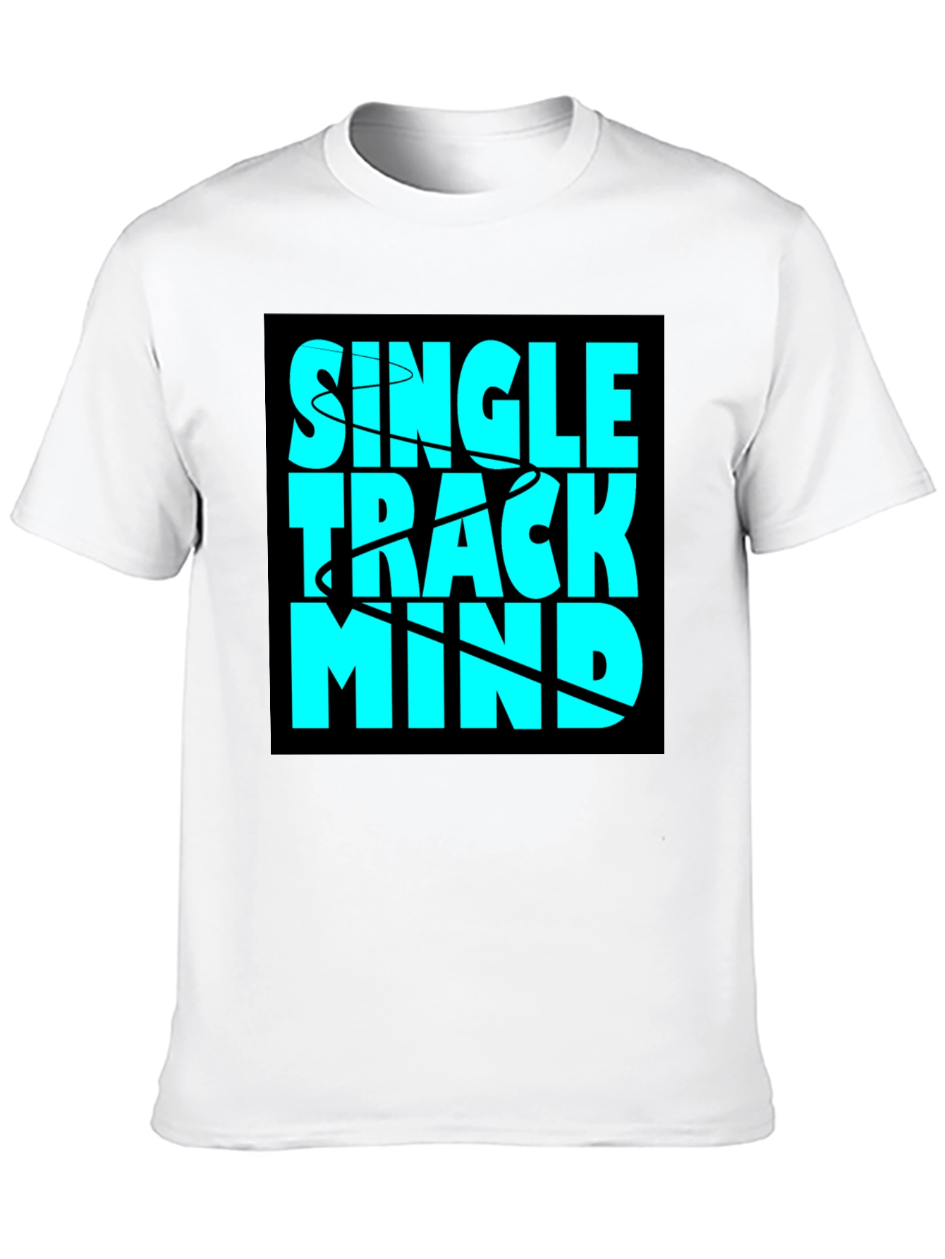 Single Track Mind Graphic T-Shirt