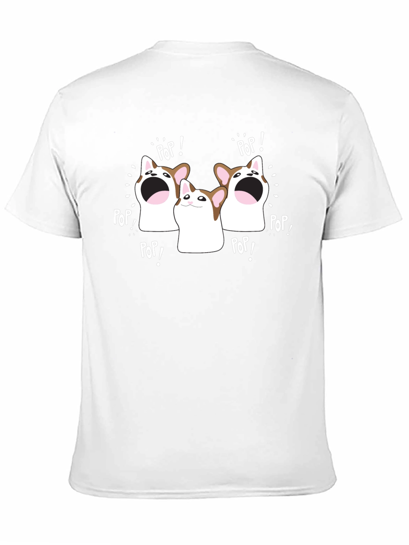 Pop Cat Meme T-Shirt