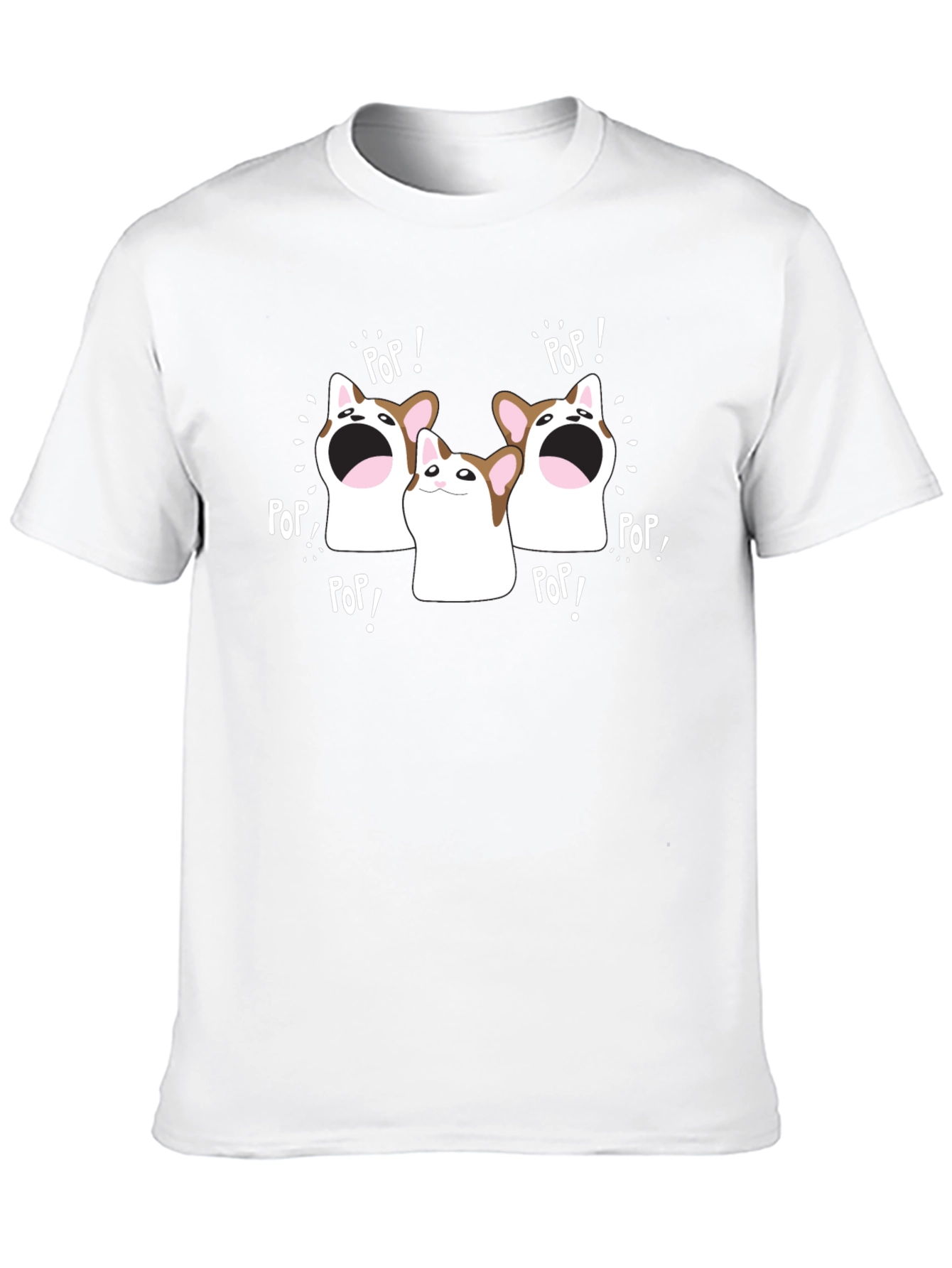 Pop Cat Meme T-Shirt