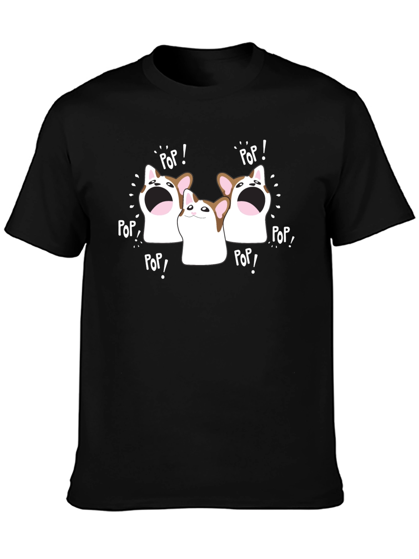 Pop Cat Meme T-Shirt