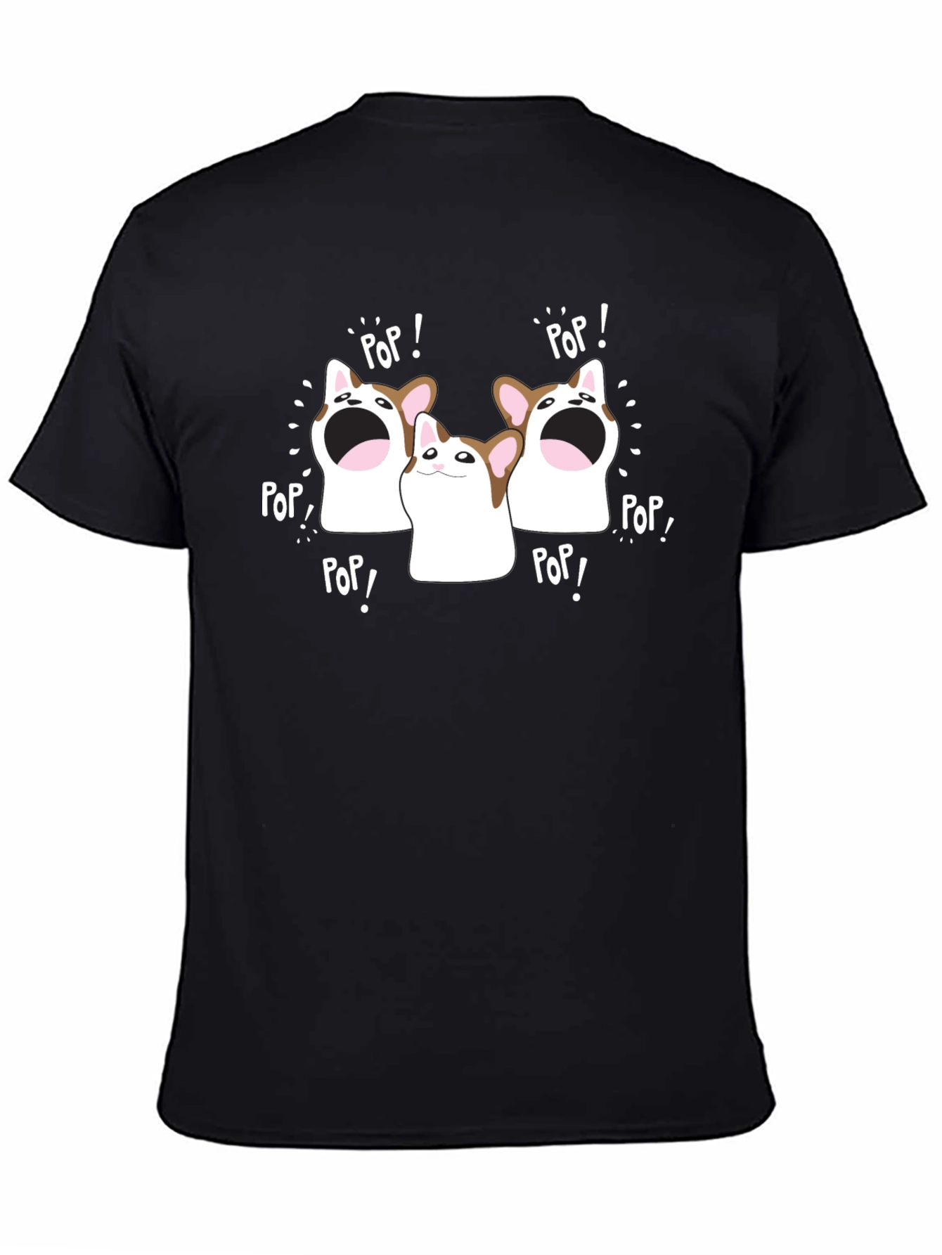 Pop Cat Meme T-Shirt