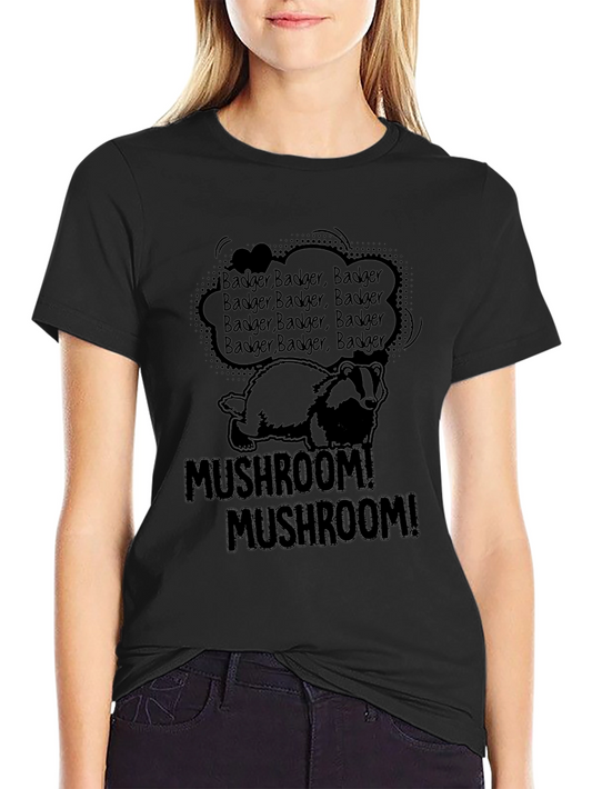Badger Mushroom T-Shirt