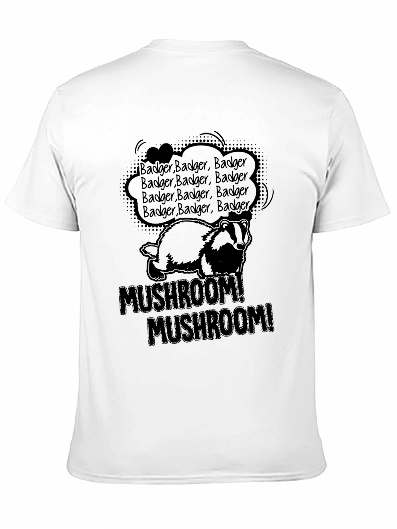 Badger Mushroom T-Shirt