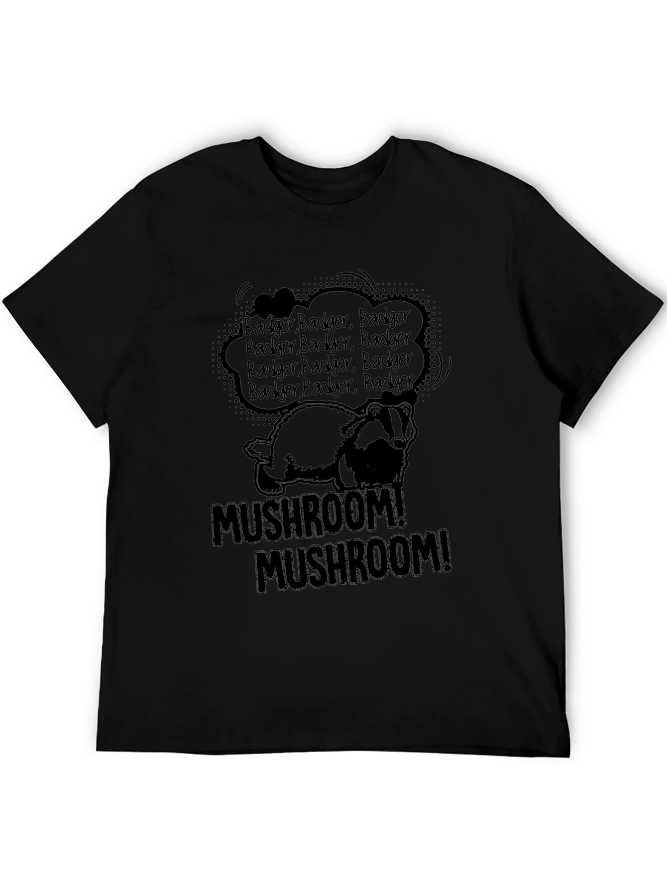 Badger Mushroom T-Shirt