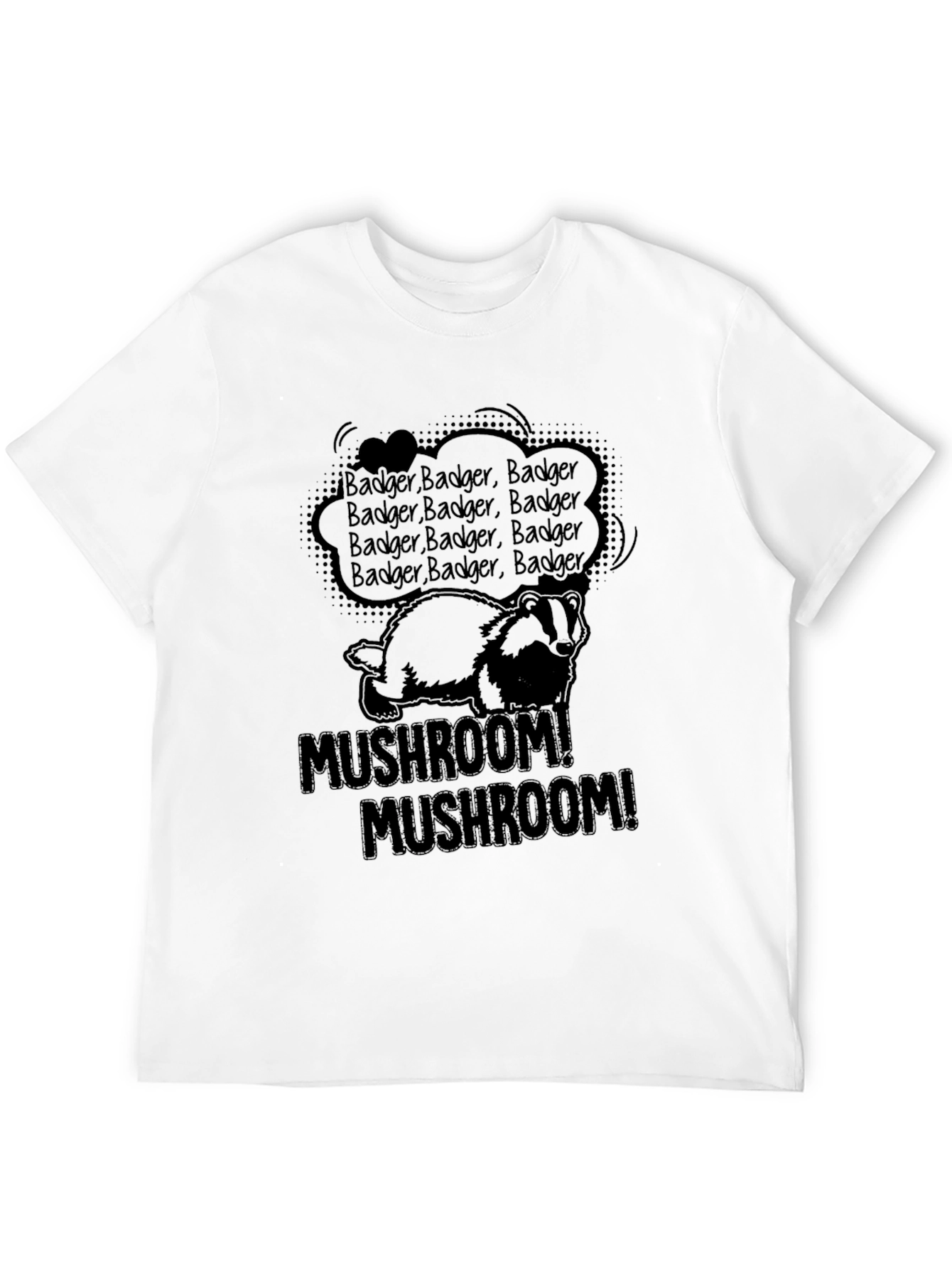 Badger Mushroom T-Shirt