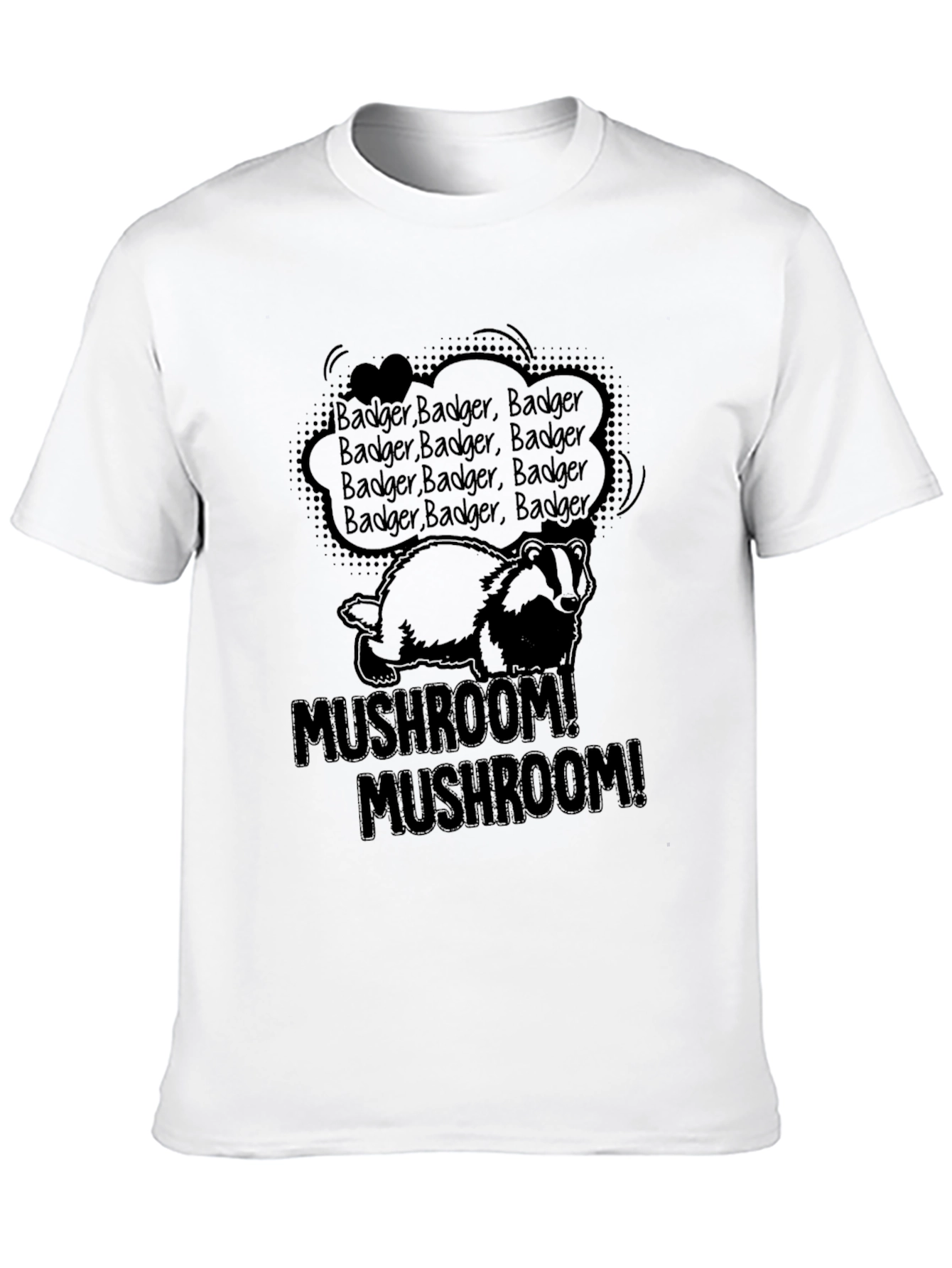 Badger Mushroom T-Shirt