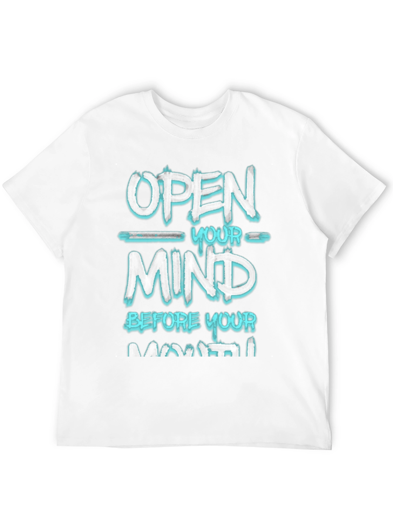 Open Your Mind Graphic Tee - Black