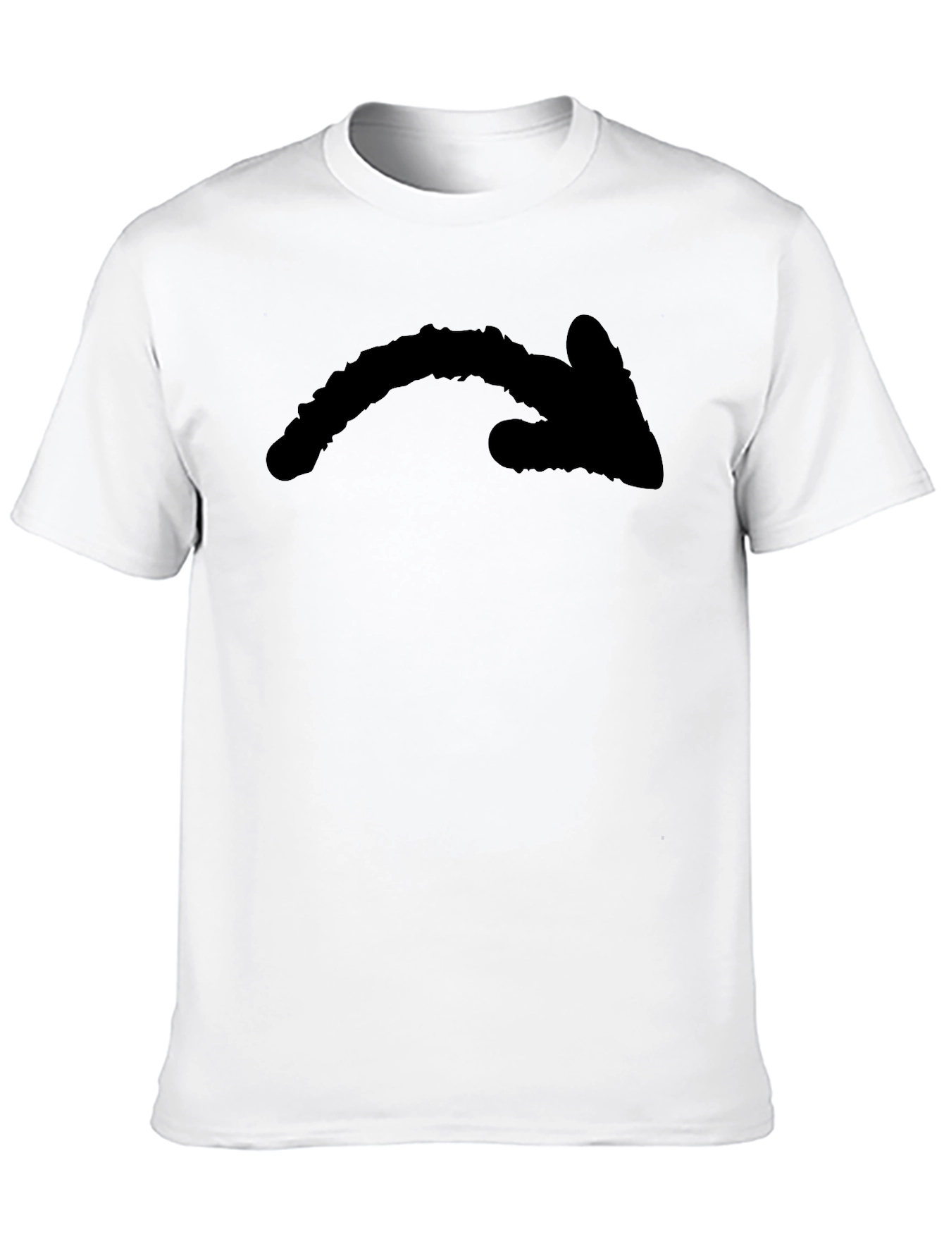 Black Arrow Graphic Tee - Casual Wear