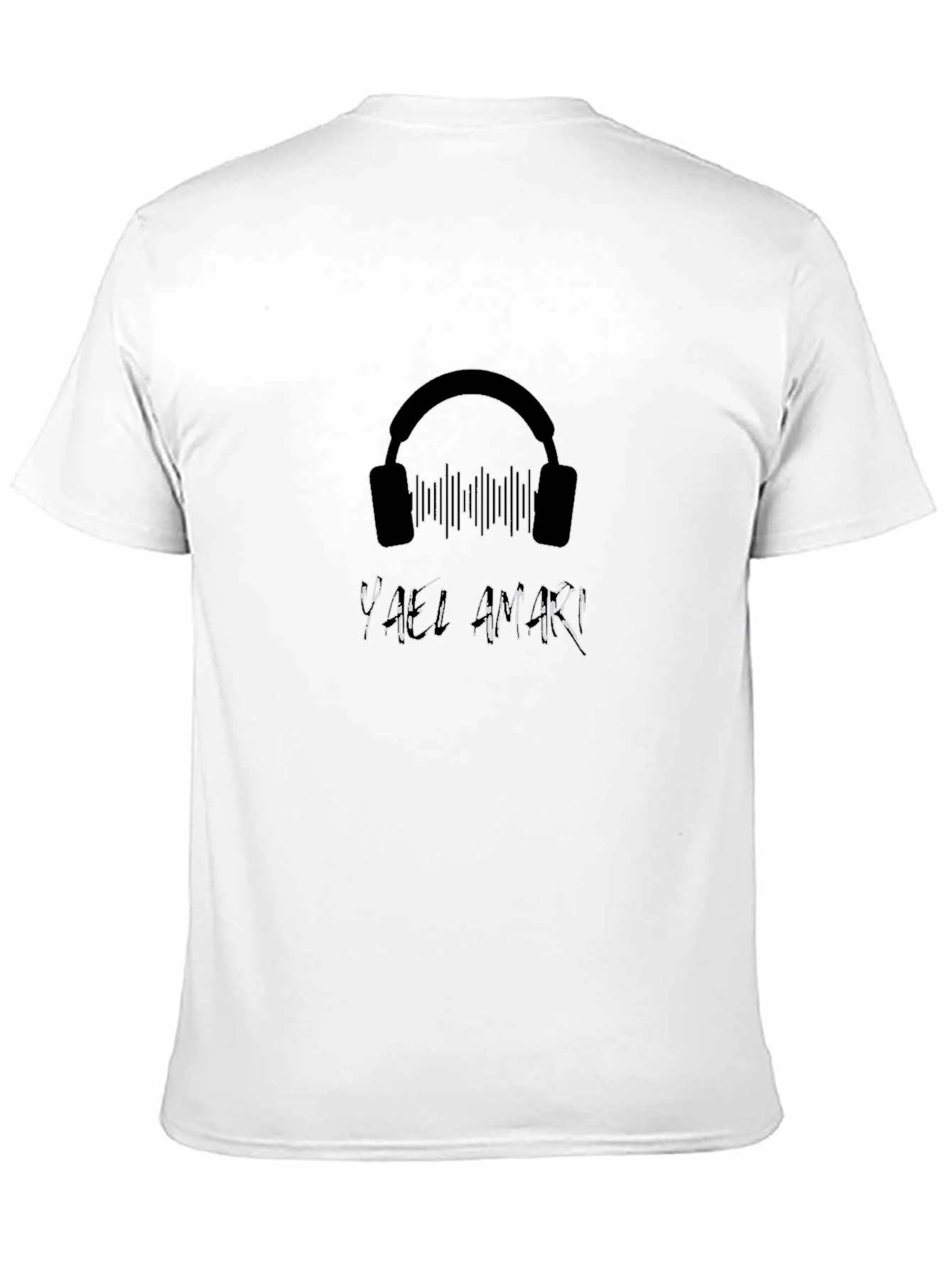 Yael Amaki Headphone Graphic T-Shirt