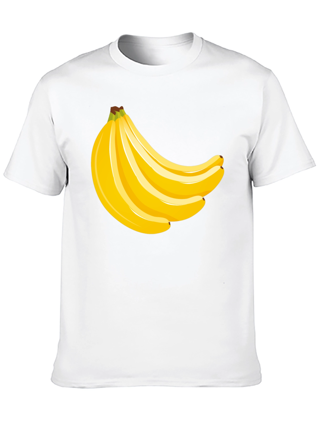 Banana Bunch Graphic Black T-Shirt