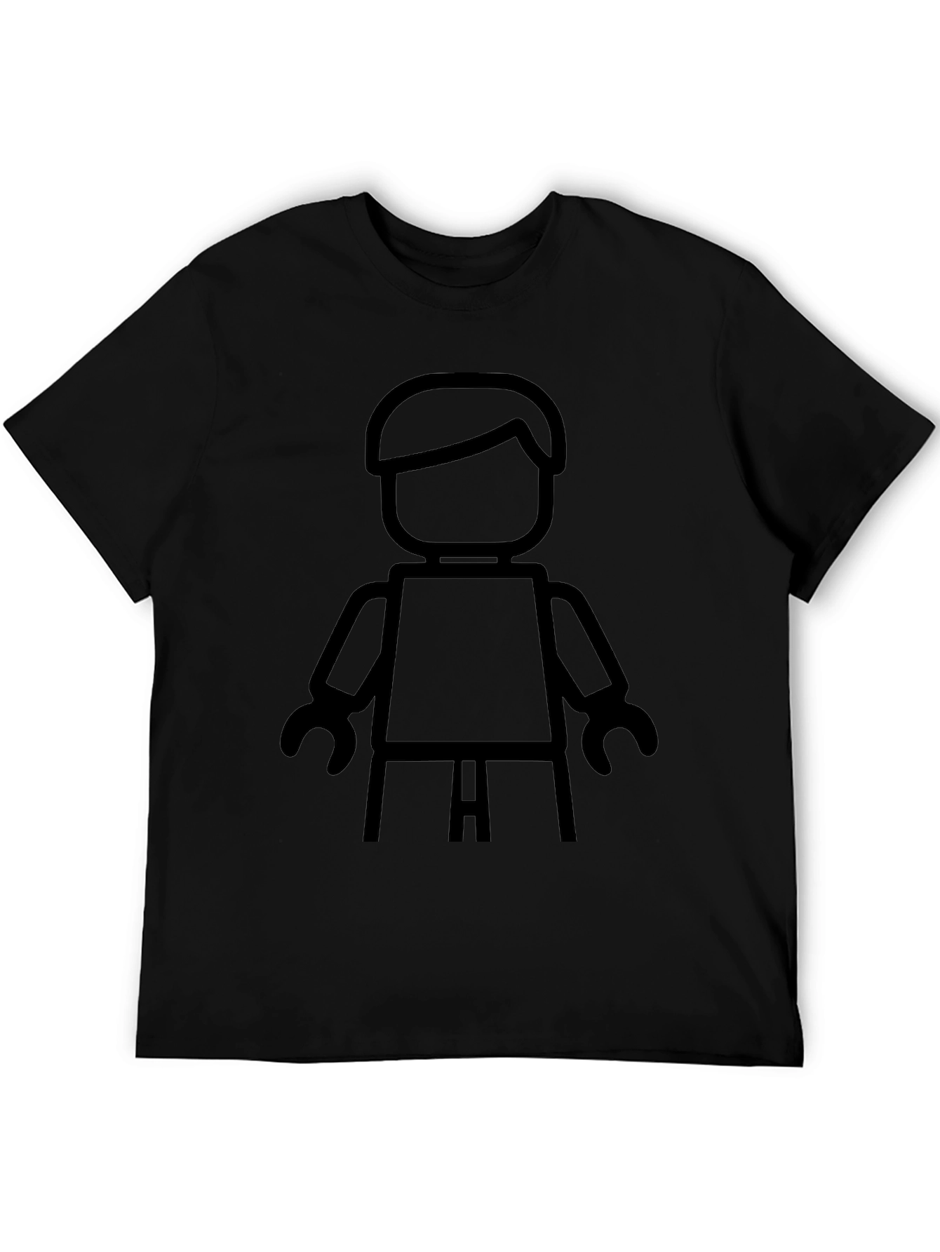 Lego Minifigure Graphic Tee - Classic Black T-Shirt