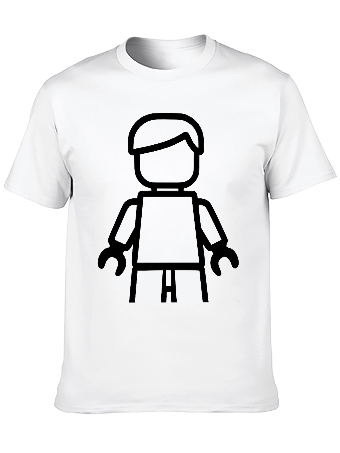 Lego Minifigure Graphic Tee - Classic Black T-Shirt