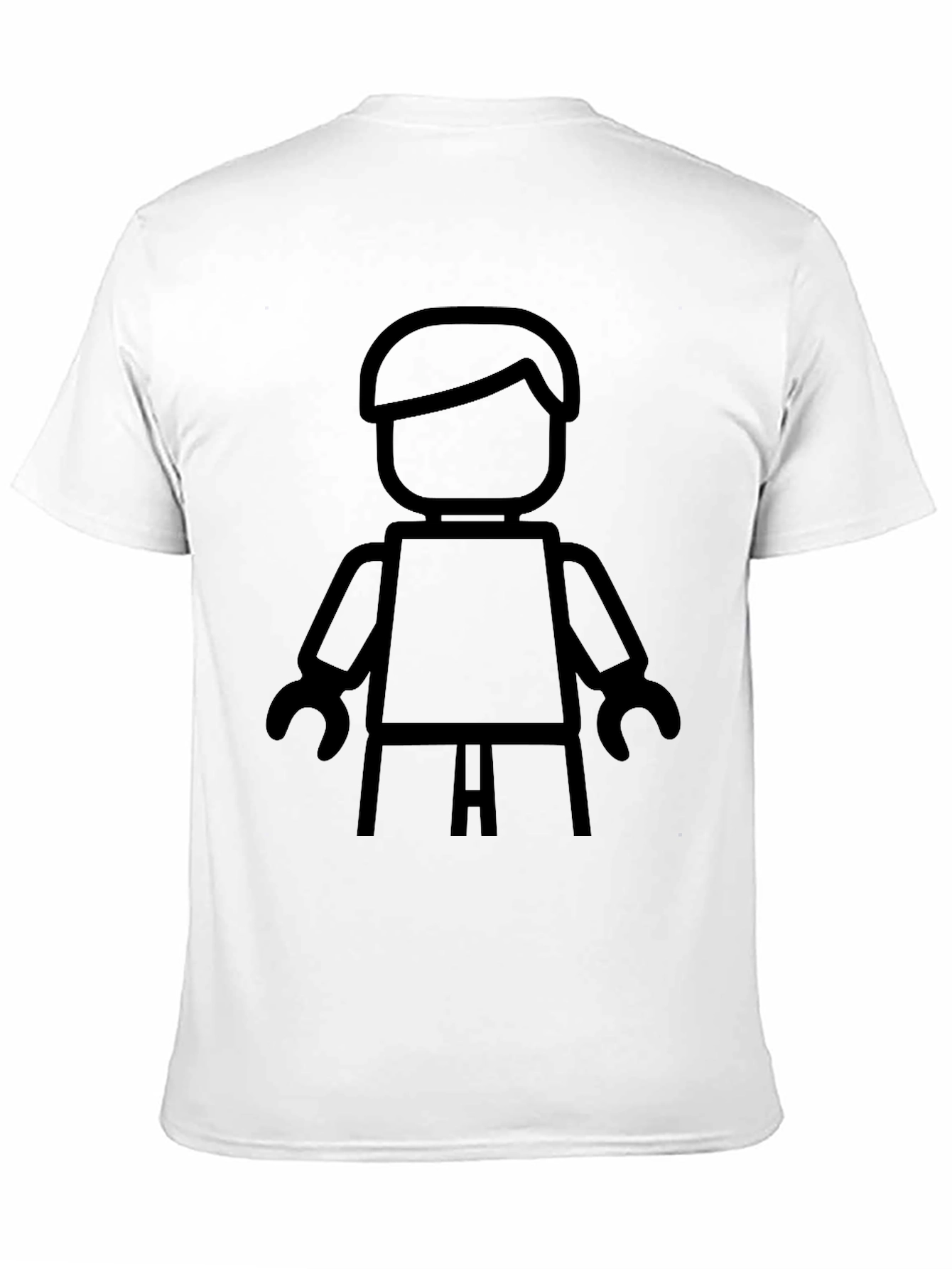 Lego Minifigure Graphic Tee - Classic Black T-Shirt