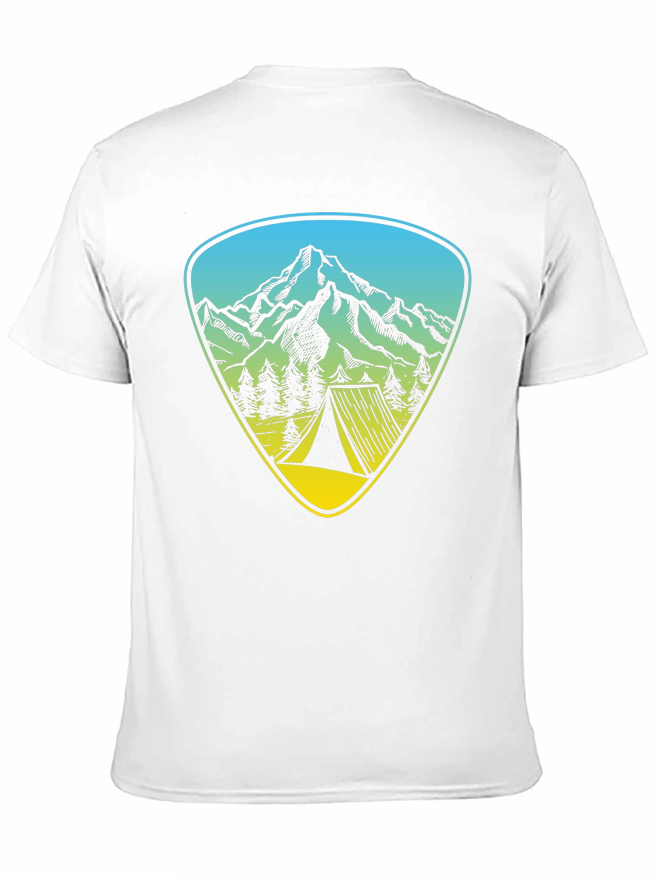 Mountain Adventure Graphic Tee - Outdoor Camping Shirt