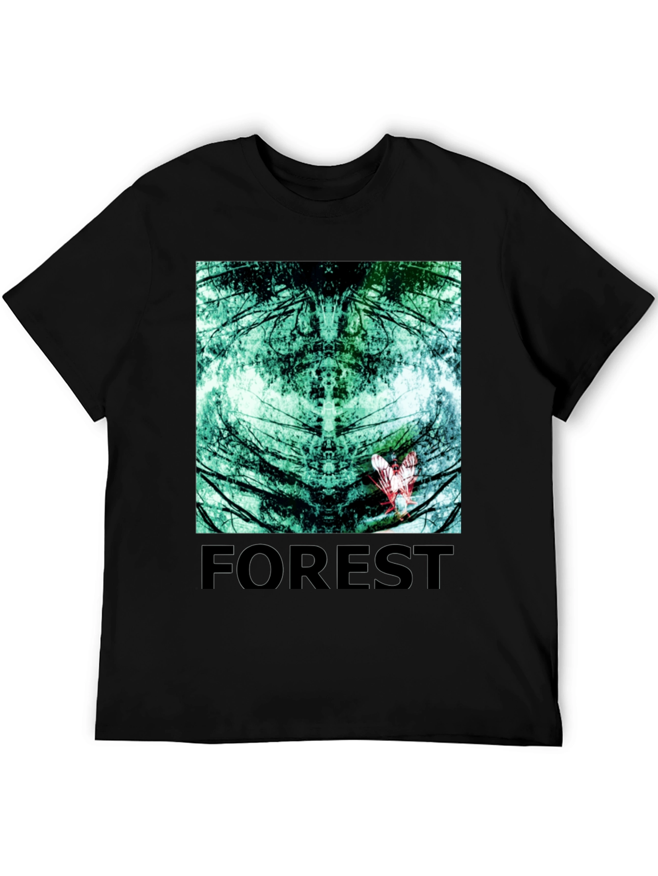 Mystic Forest Graphic T-Shirt - Nature Lovers Tee