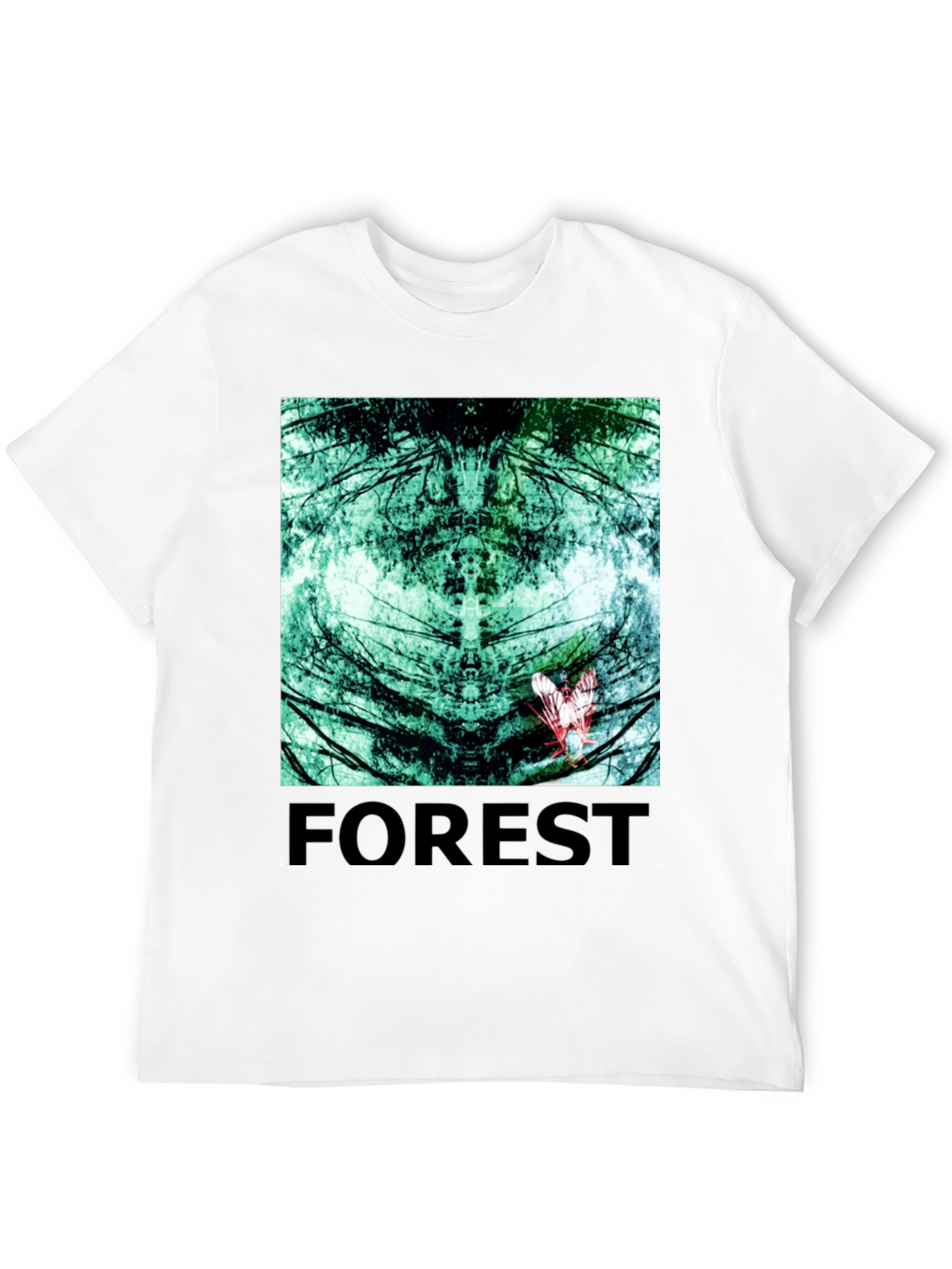 Mystic Forest Graphic T-Shirt - Nature Lovers Tee