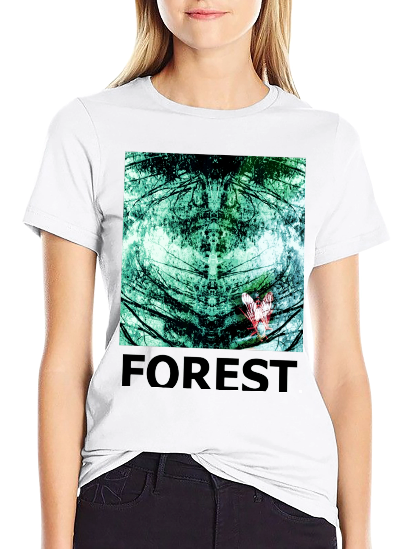 Mystic Forest Graphic T-Shirt - Nature Lovers Tee