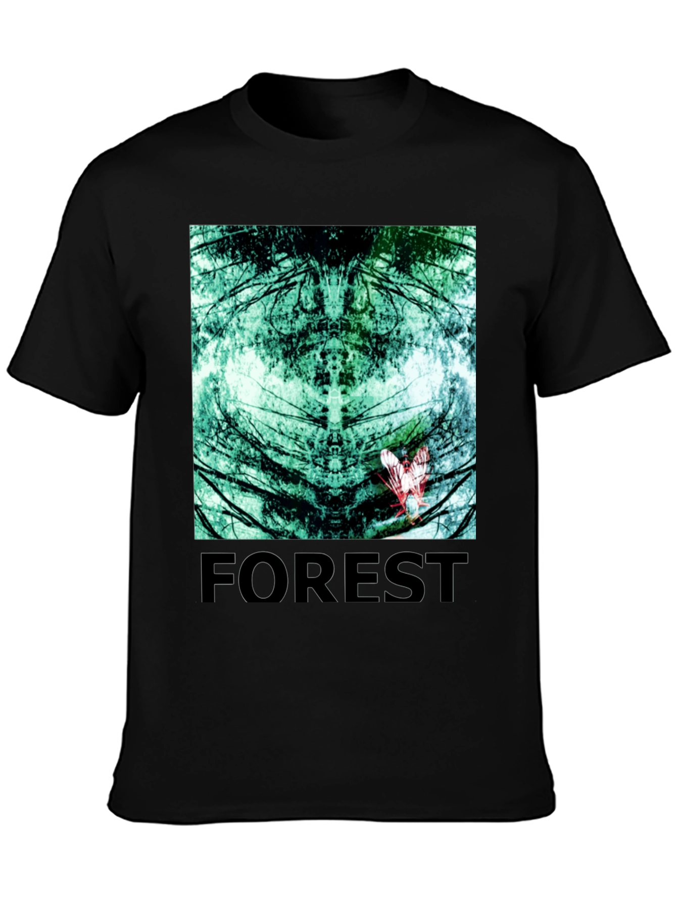 Mystic Forest Graphic T-Shirt - Nature Lovers Tee