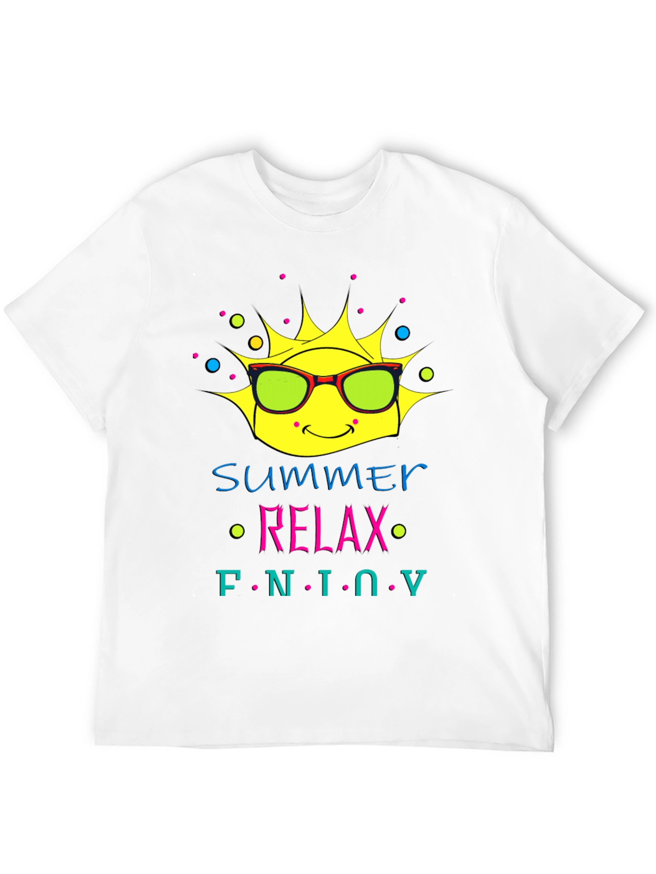 Summer Relax Enjoy Graphic T-Shirt