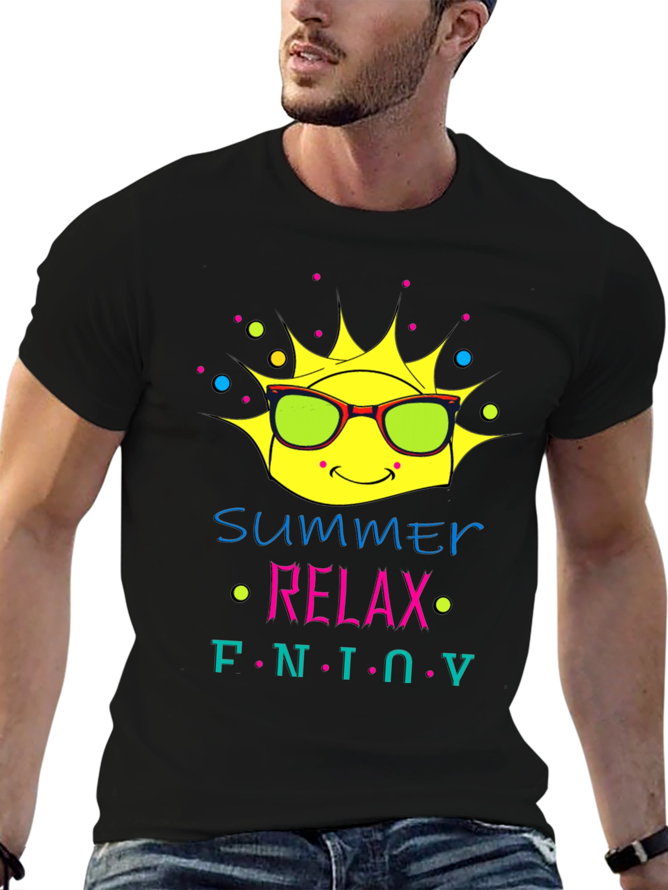 Summer Relax Enjoy Graphic T-Shirt