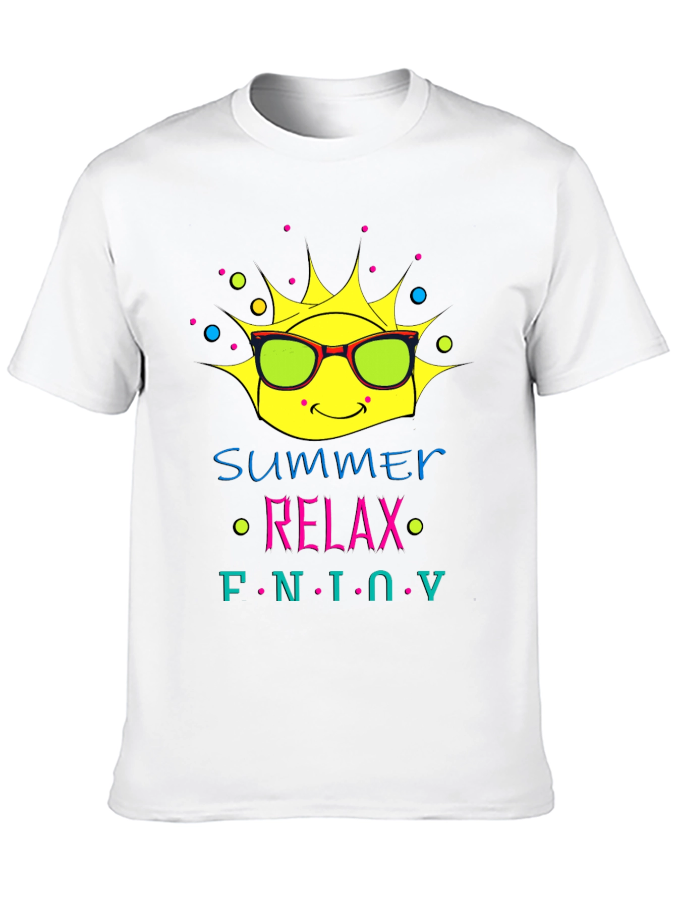 Summer Relax Enjoy Graphic T-Shirt