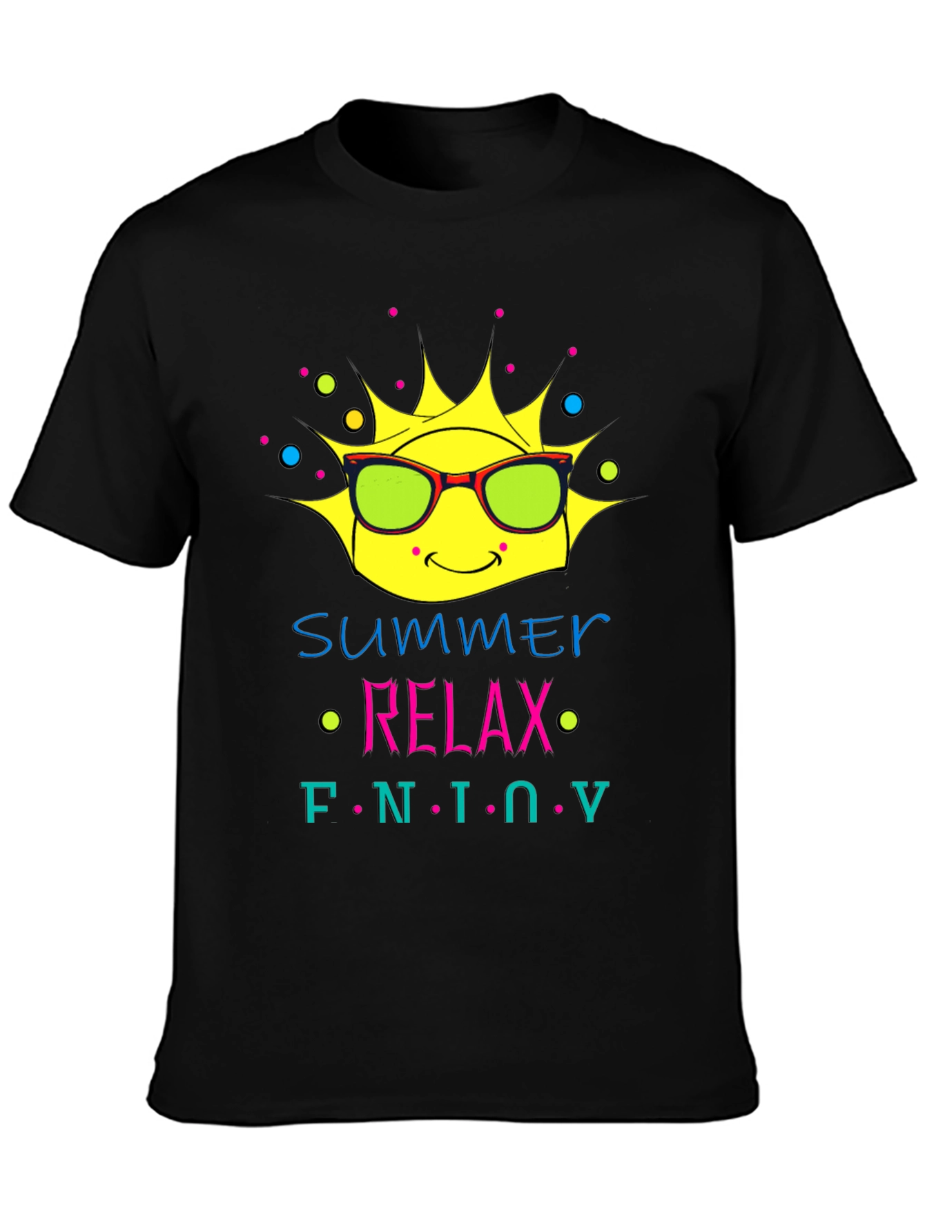Summer Relax Enjoy Graphic T-Shirt