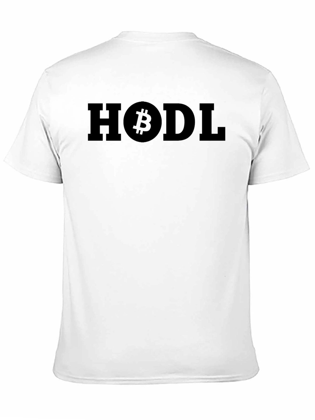 HODL Bitcoin Graphic Black T-Shirt