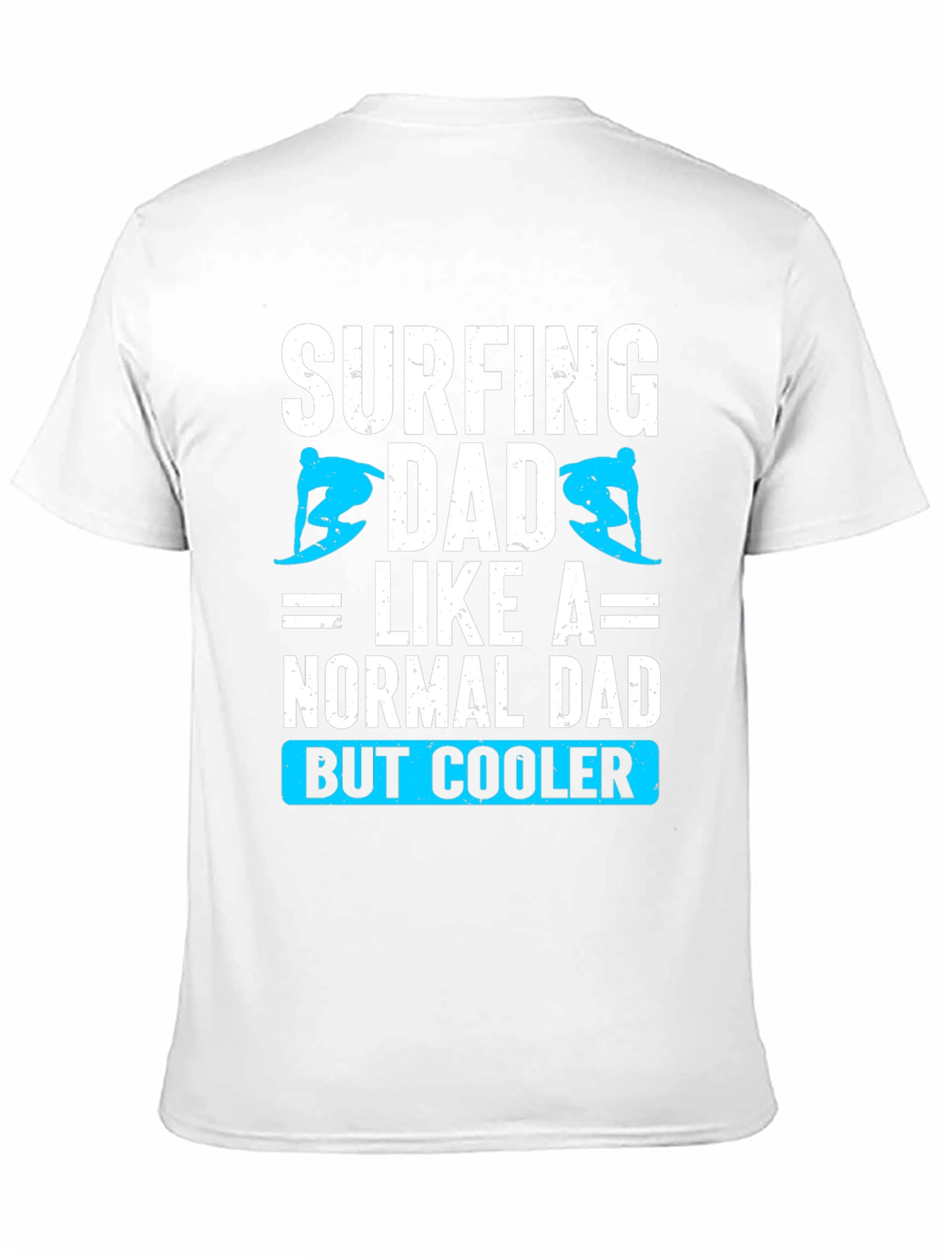 Surfing Dad T-Shirt: Cool Fathers Day Tee