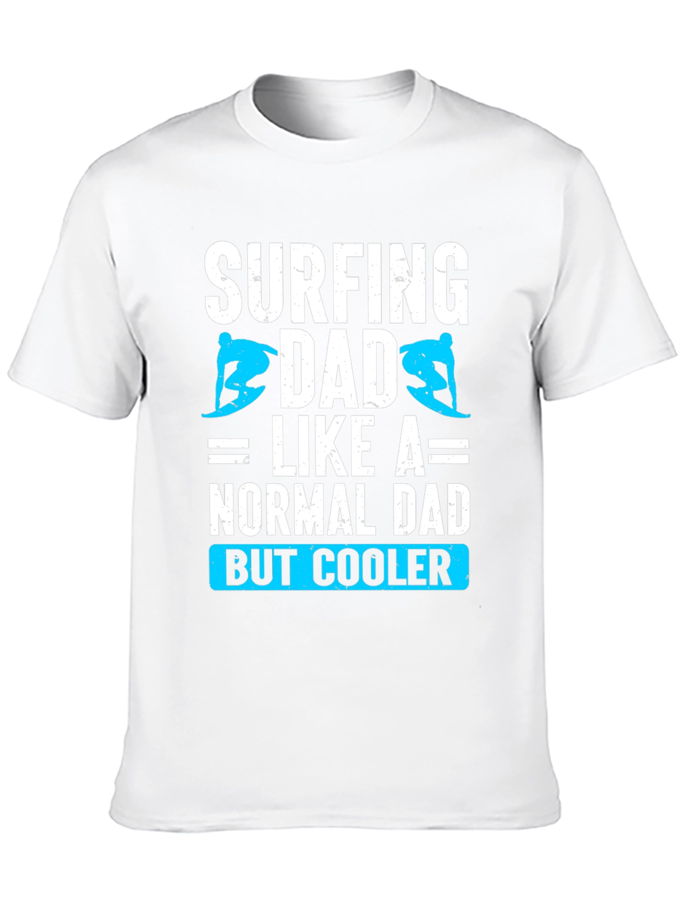 Surfing Dad T-Shirt: Cool Fathers Day Tee