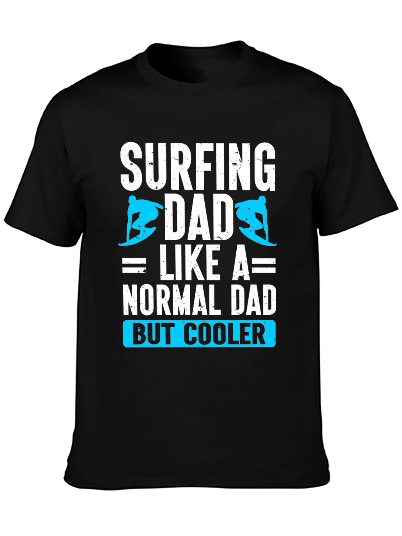 Surfing Dad T-Shirt: Cool Fathers Day Tee