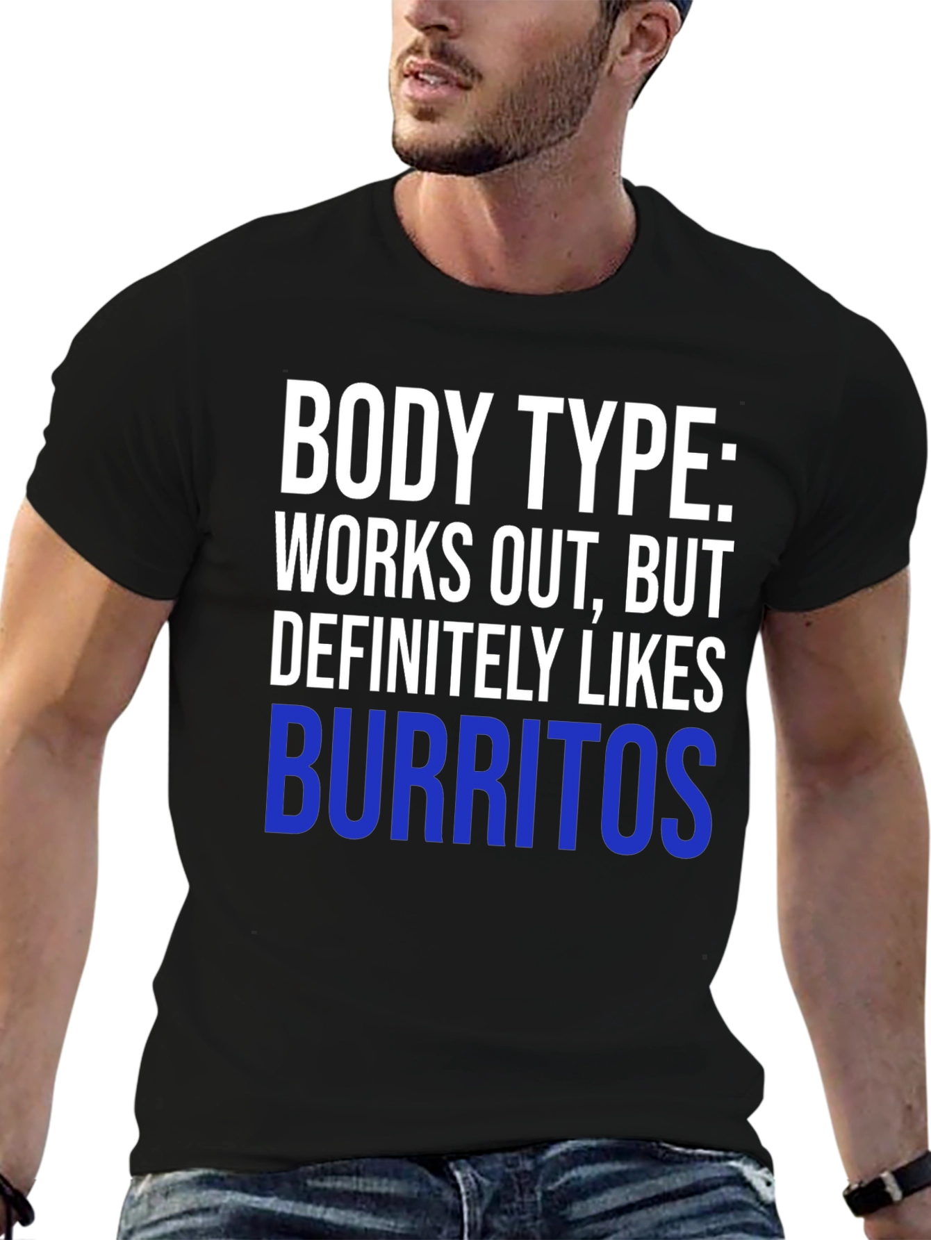 Funny Burrito Lover Workout T-Shirt