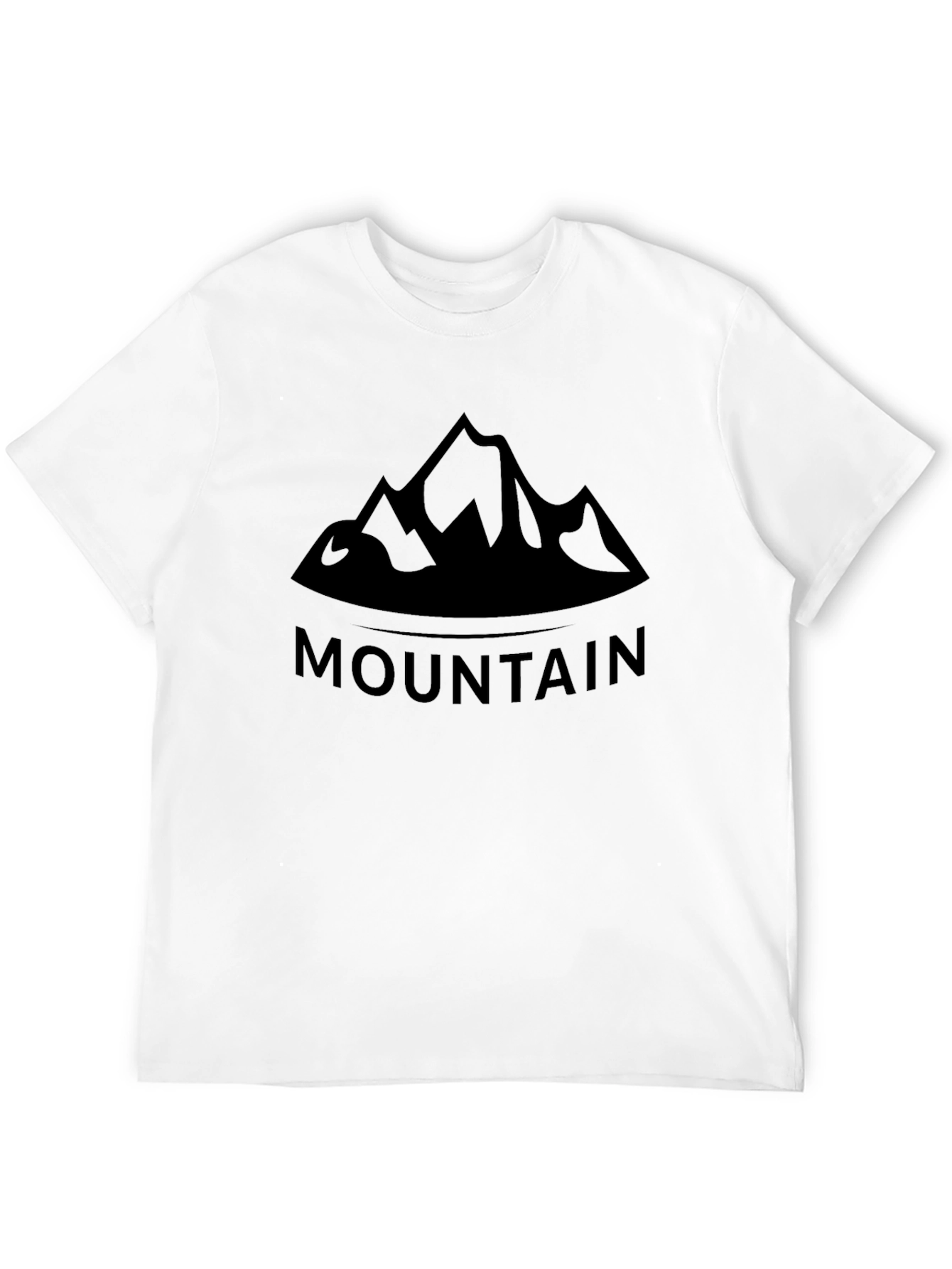 Mountain Graphic Black T-Shirt