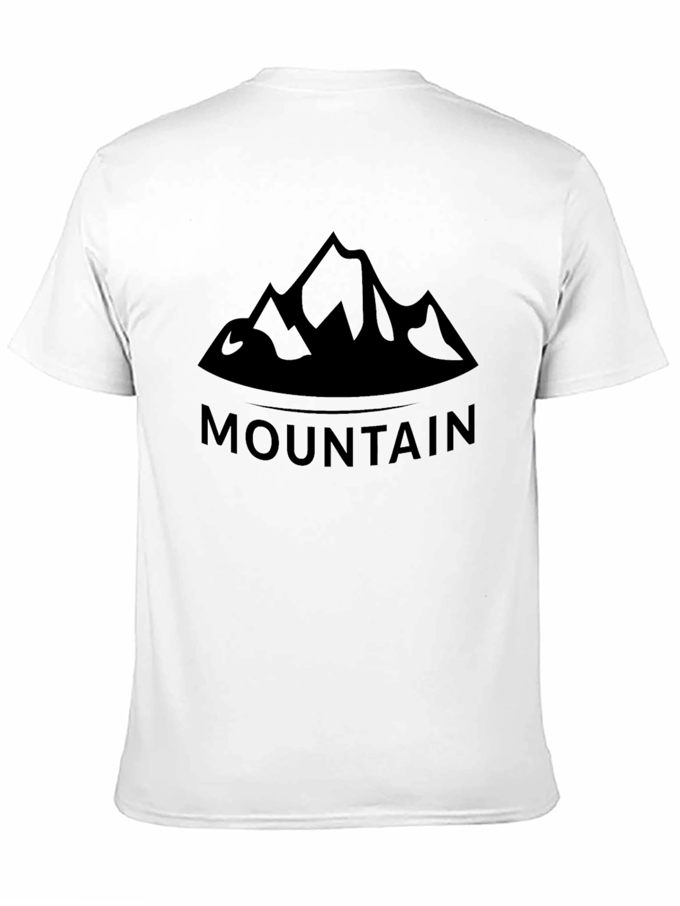 Mountain Graphic Black T-Shirt