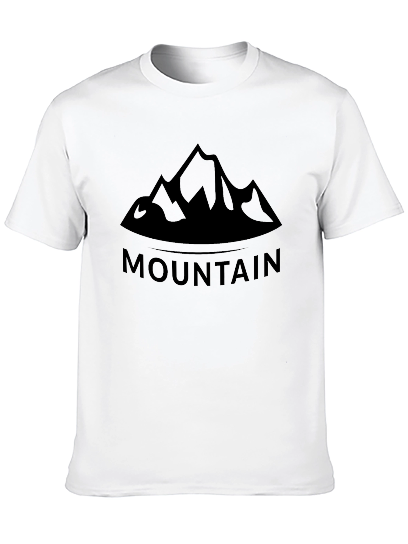Mountain Graphic Black T-Shirt