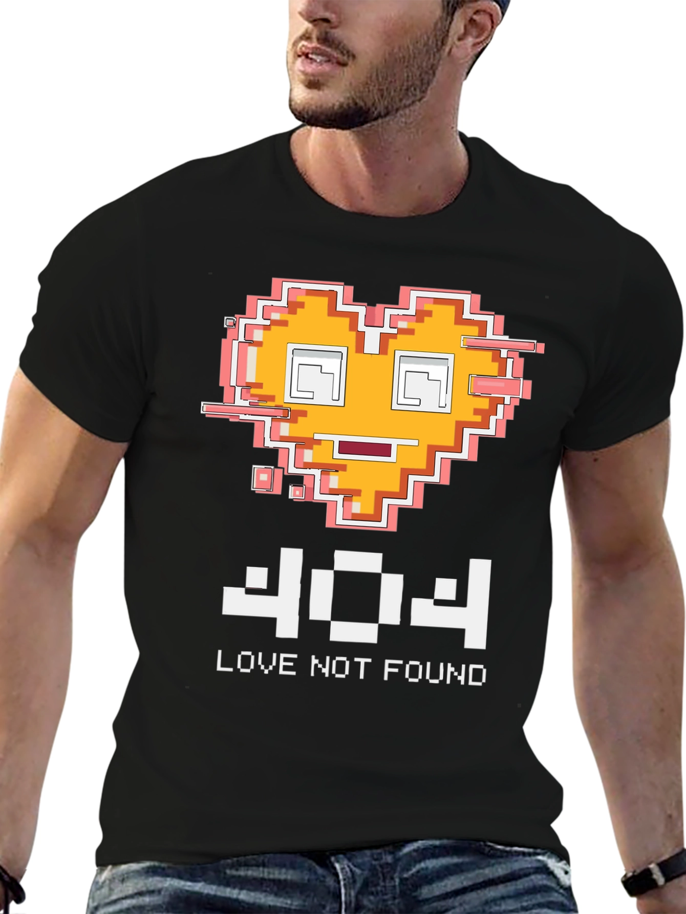 404 Love Not Found Graphic Tee