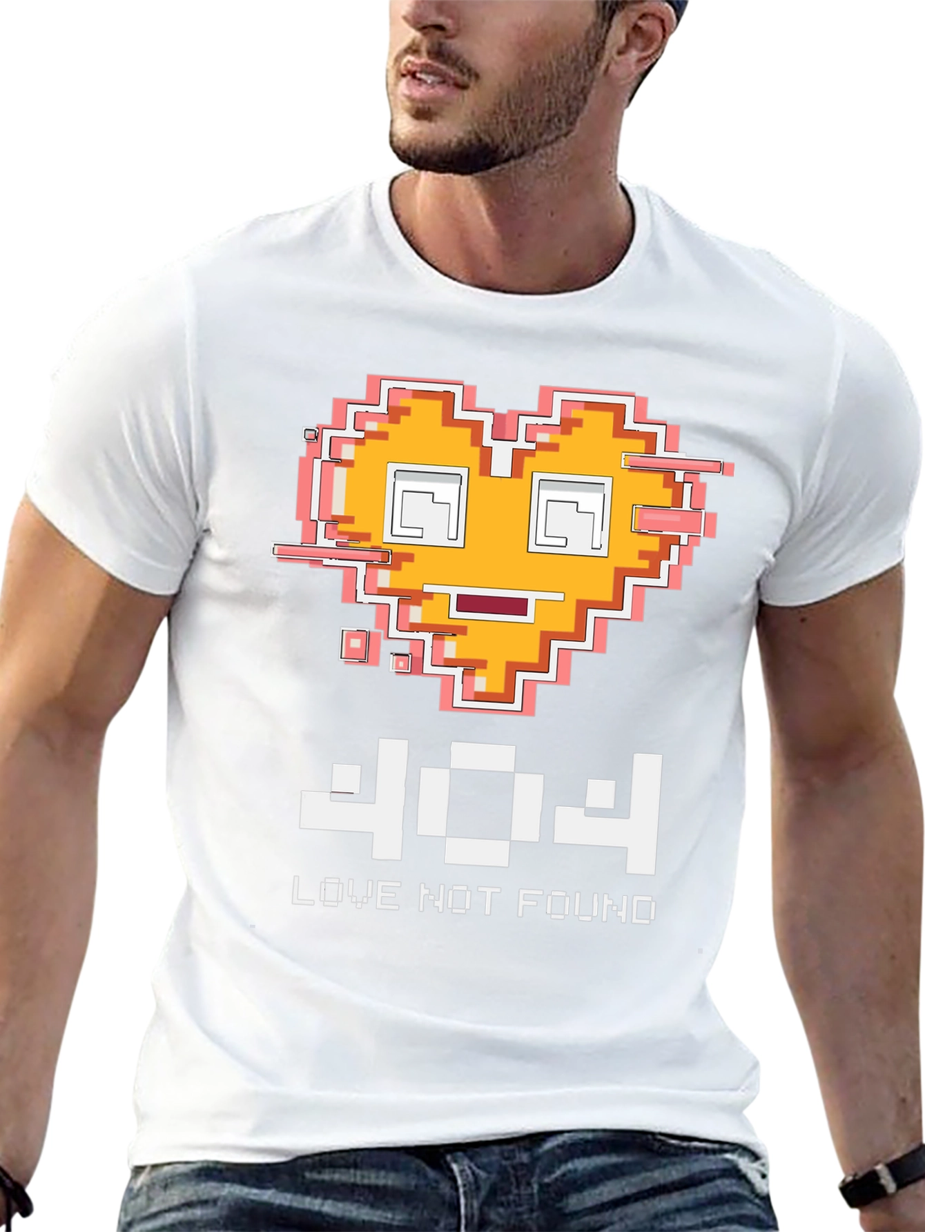 404 Love Not Found Graphic Tee