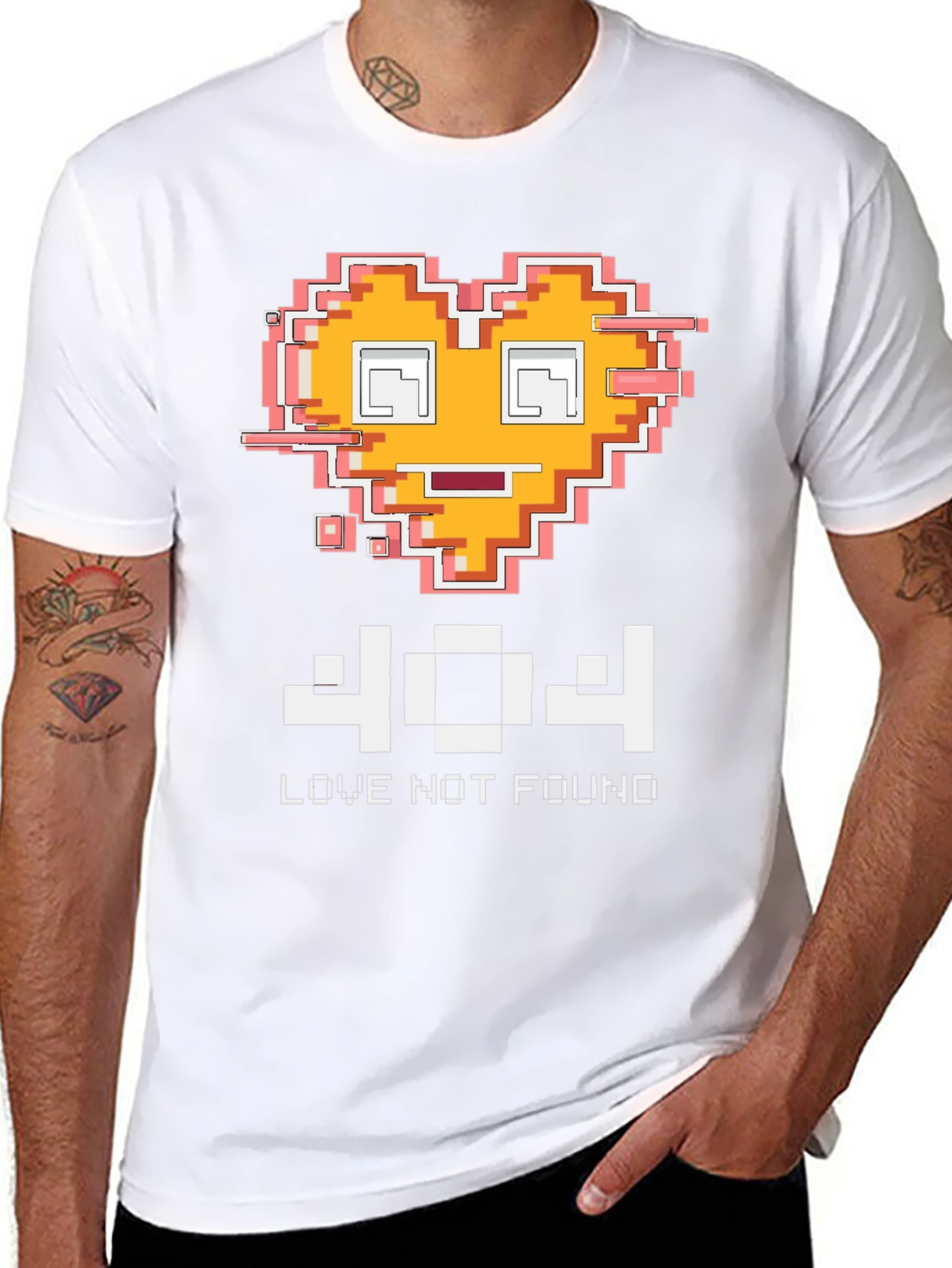 404 Love Not Found Graphic Tee
