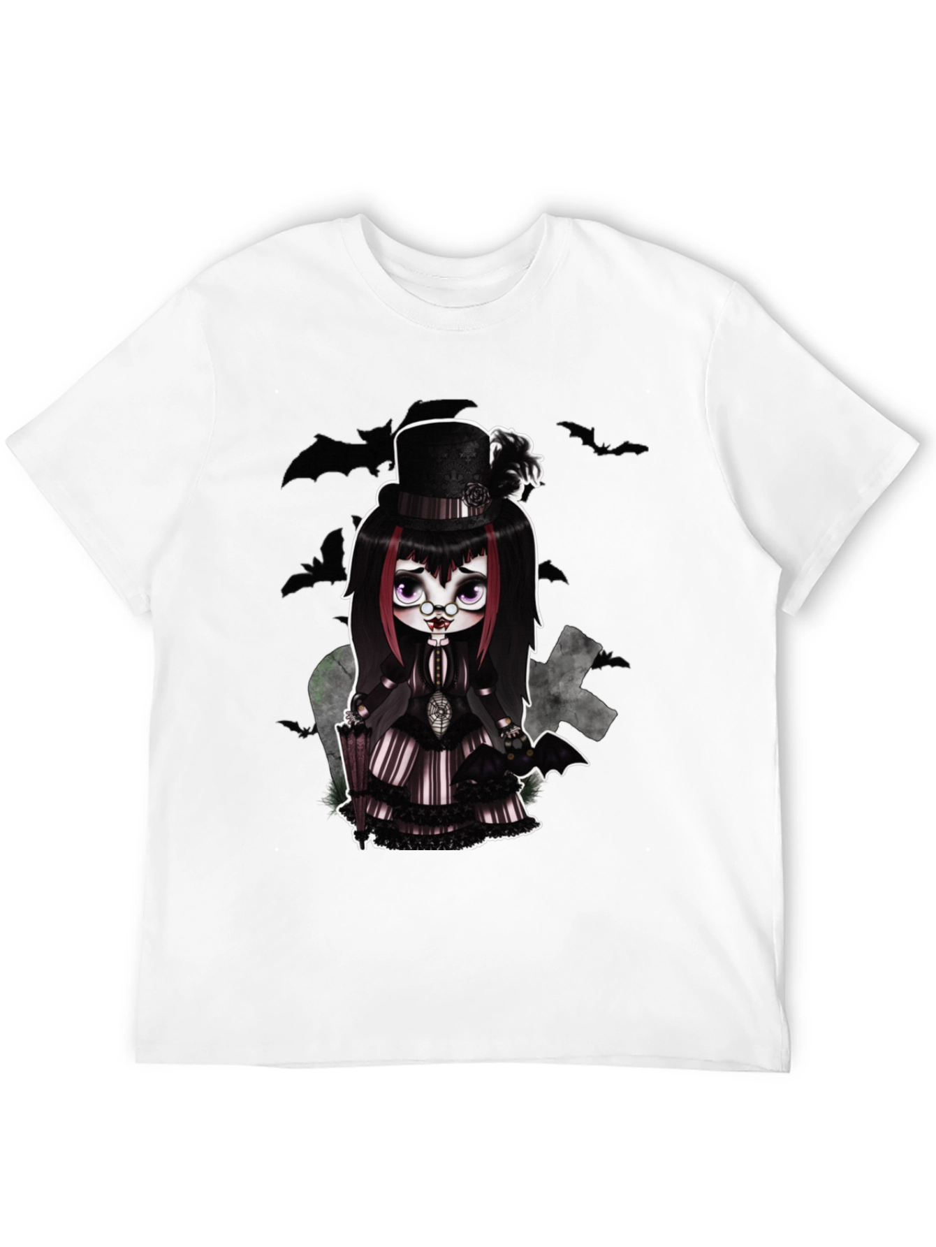 Gothic Doll T-Shirt - Creepy Cute Style