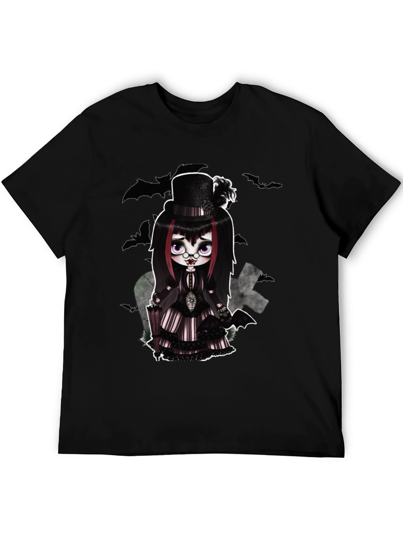 Gothic Doll T-Shirt - Creepy Cute Style