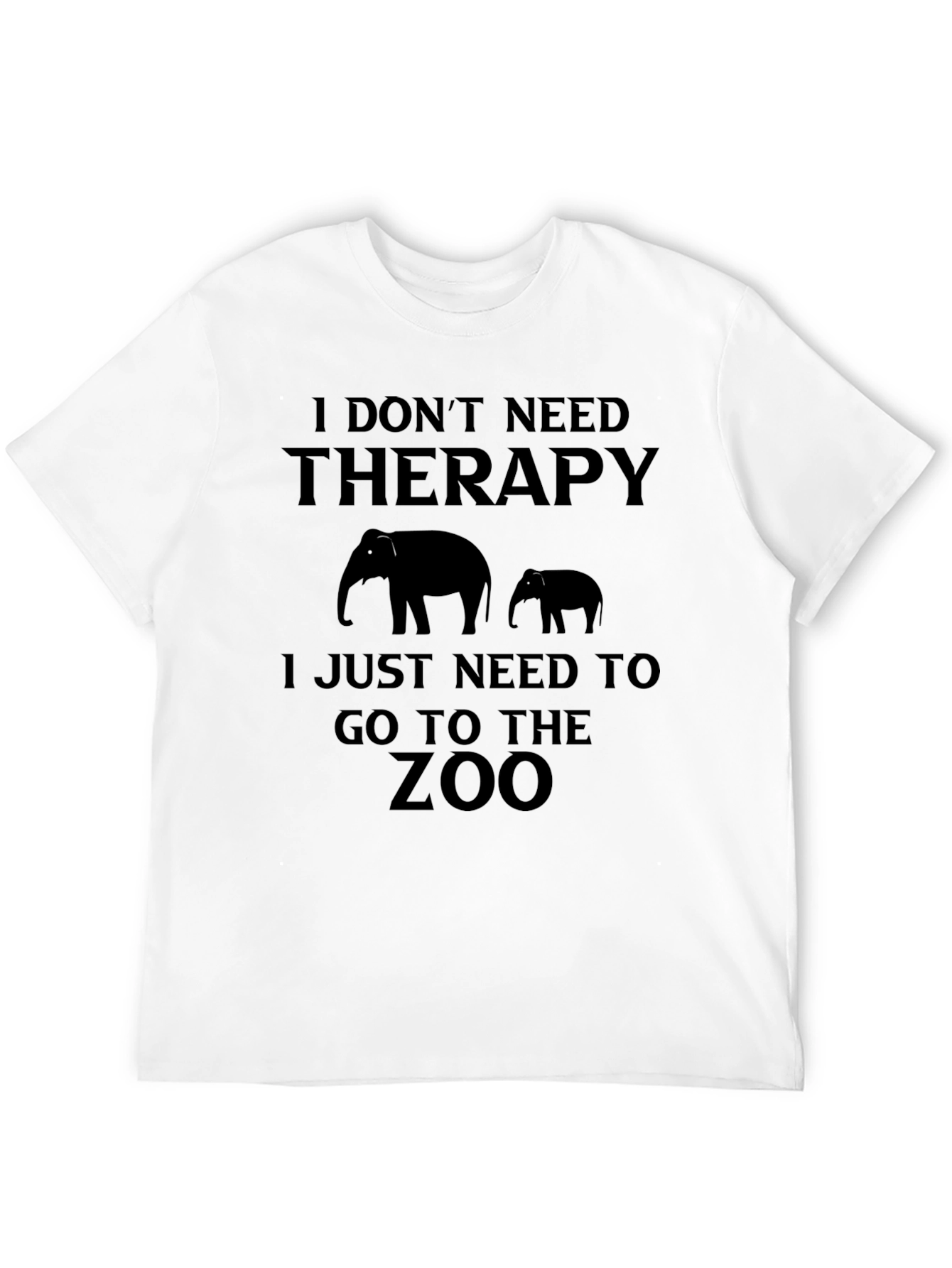Zoo Therapy T-Shirt - Elephant Graphic Tee