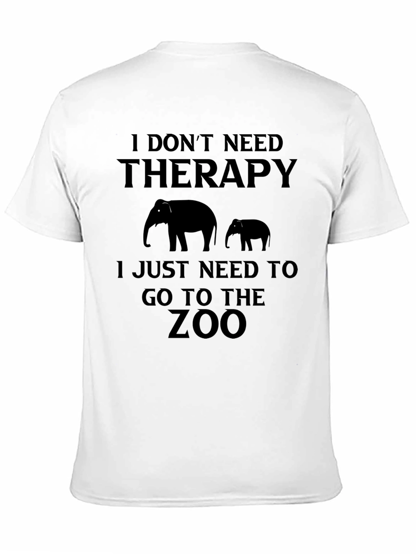 Zoo Therapy T-Shirt - Elephant Graphic Tee