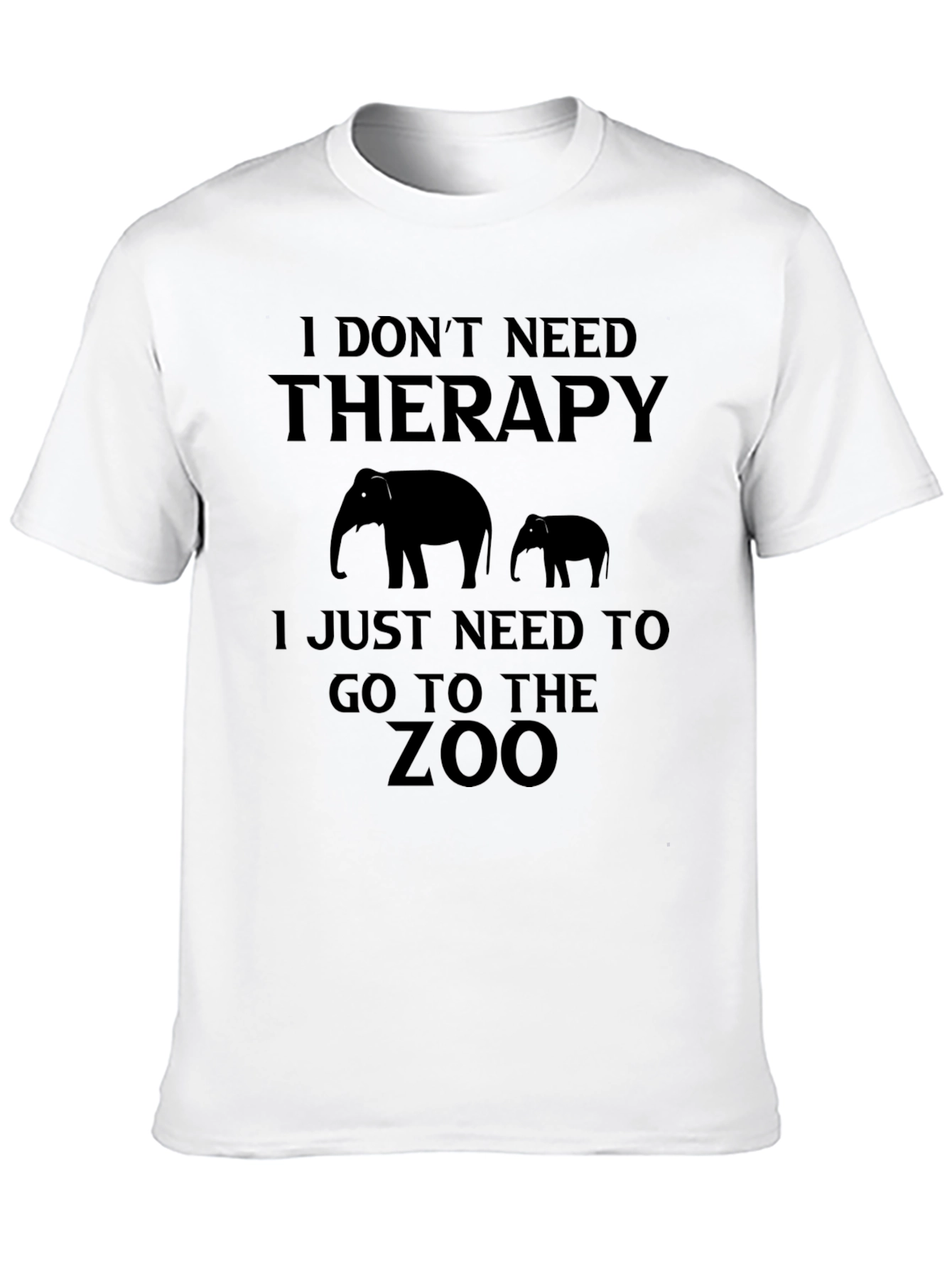 Zoo Therapy T-Shirt - Elephant Graphic Tee