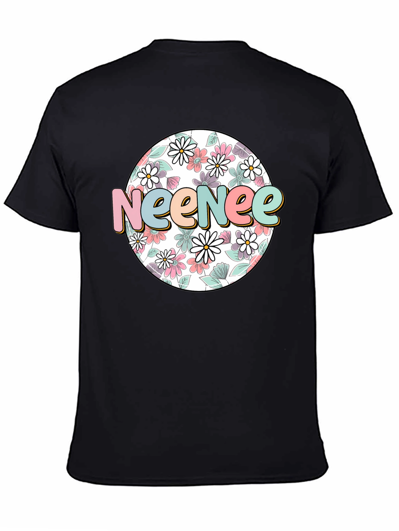 Neenee Floral T-Shirt - Trendy Graphic Tee