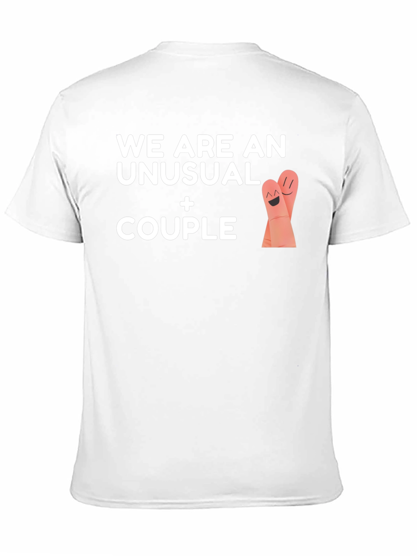 Unusual Couple Graphic T-Shirt