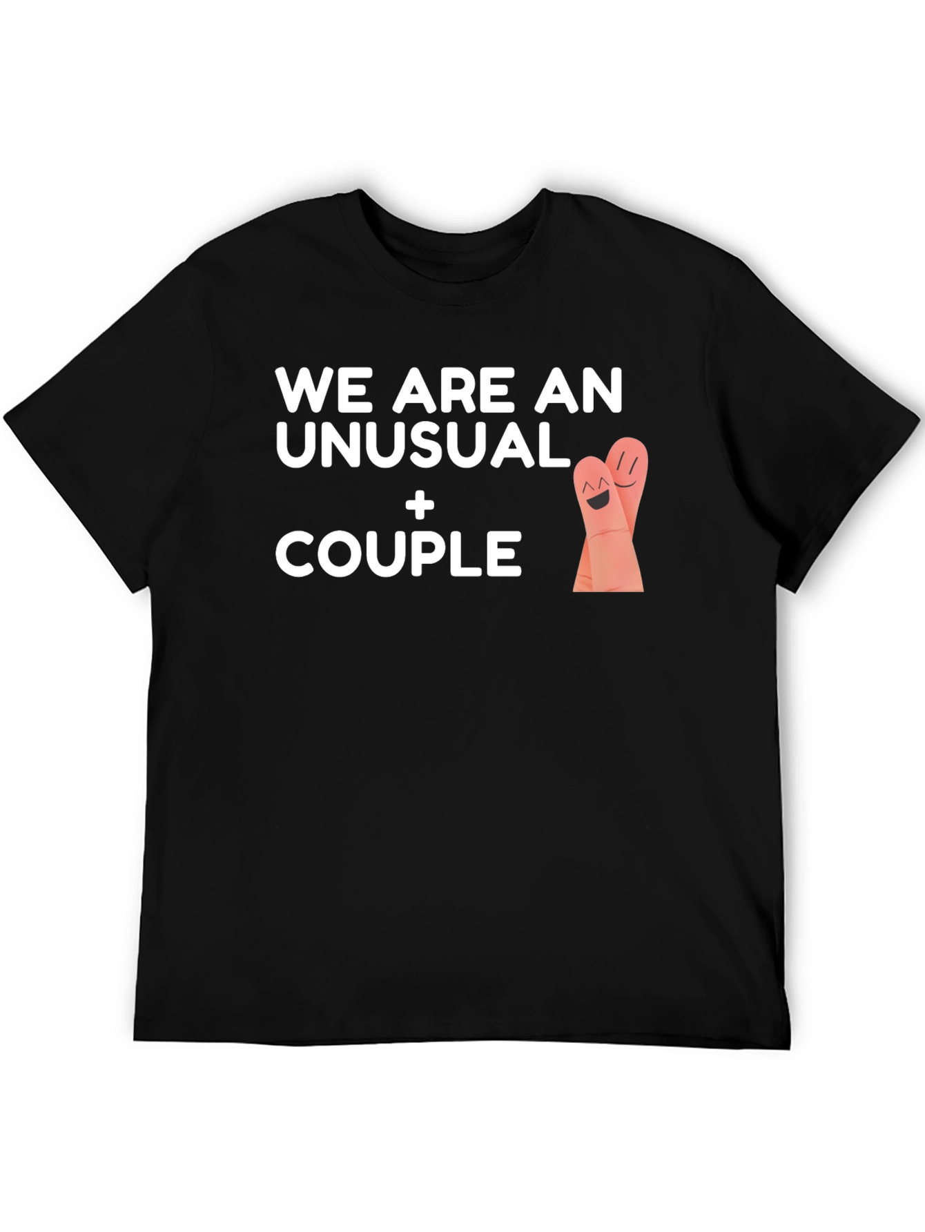 Unusual Couple Graphic T-Shirt