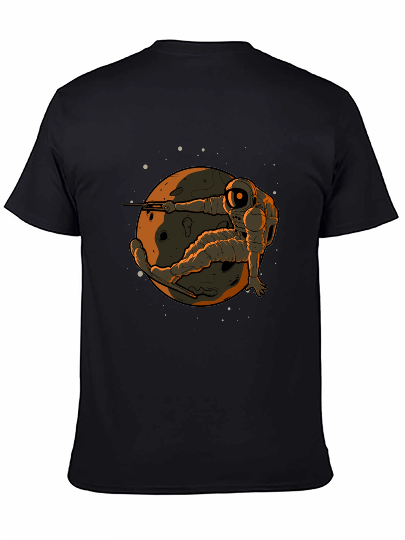 Astronaut Skateboard T-Shirt - Stylish Graphic Tee