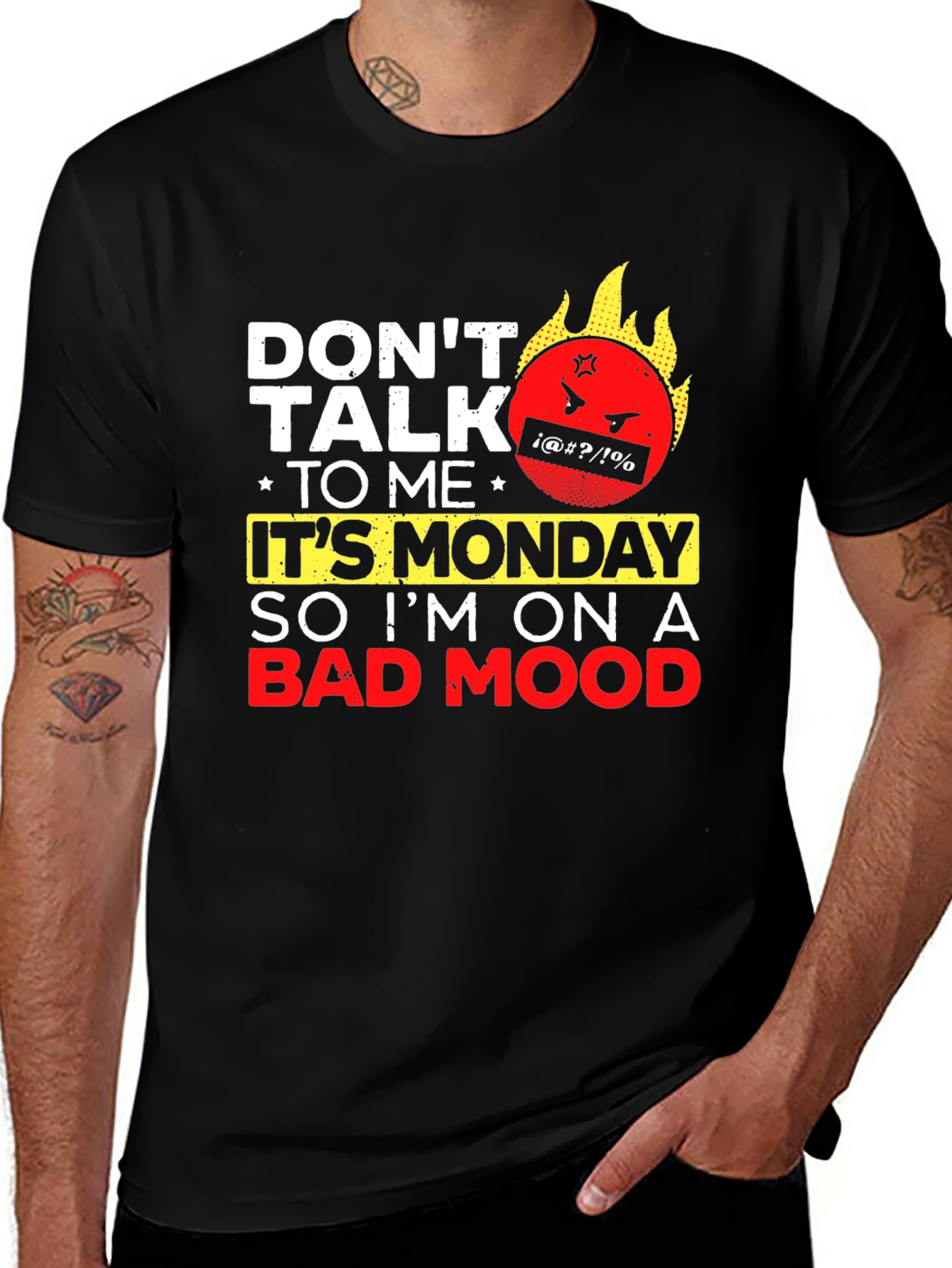 Dont Talk to Me Its Monday Graphic Tee