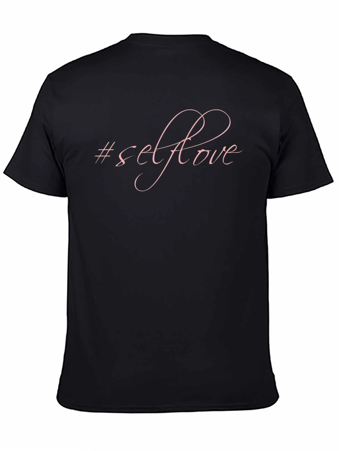Self Love T-Shirt - Black Crew Neck Tee